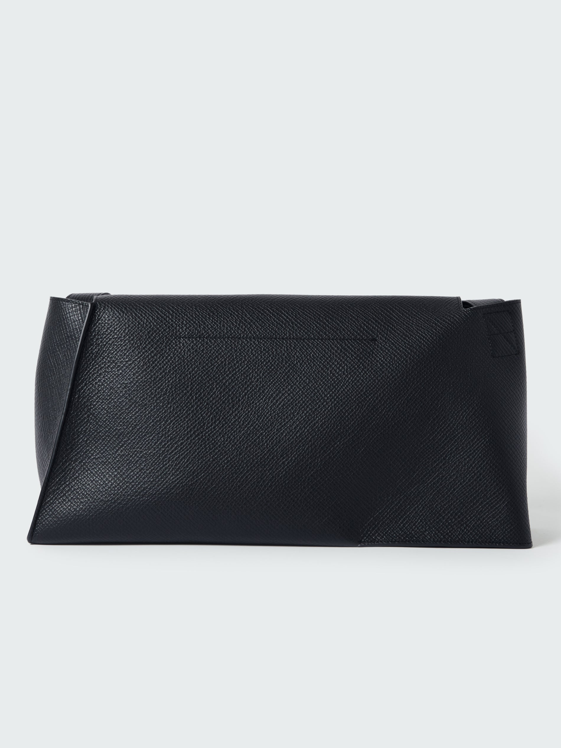 Shiboru Leather Bag in Darkest Navy - Studio Nicholson