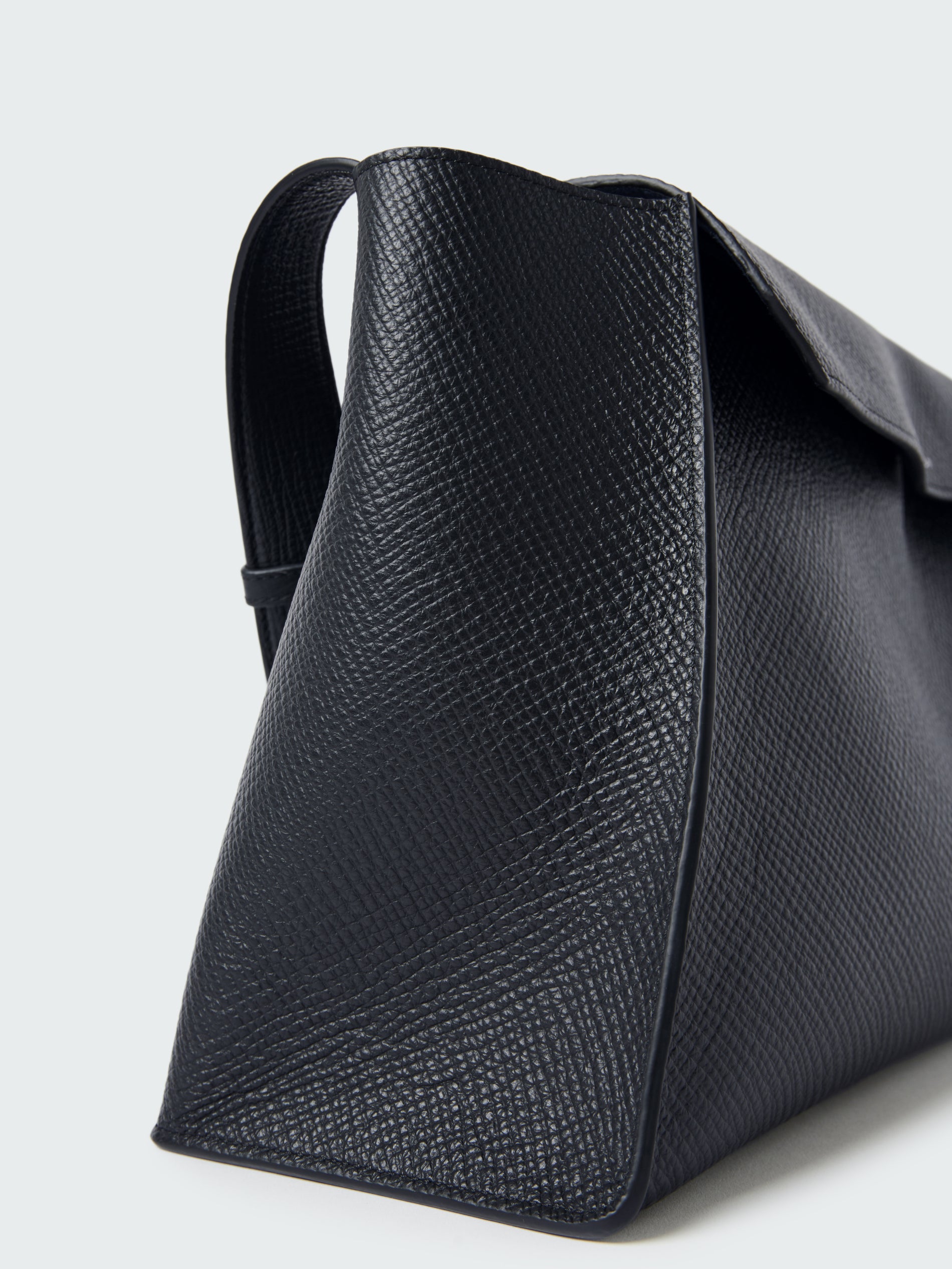 Shiboru Leather Bag in Darkest Navy - Studio Nicholson