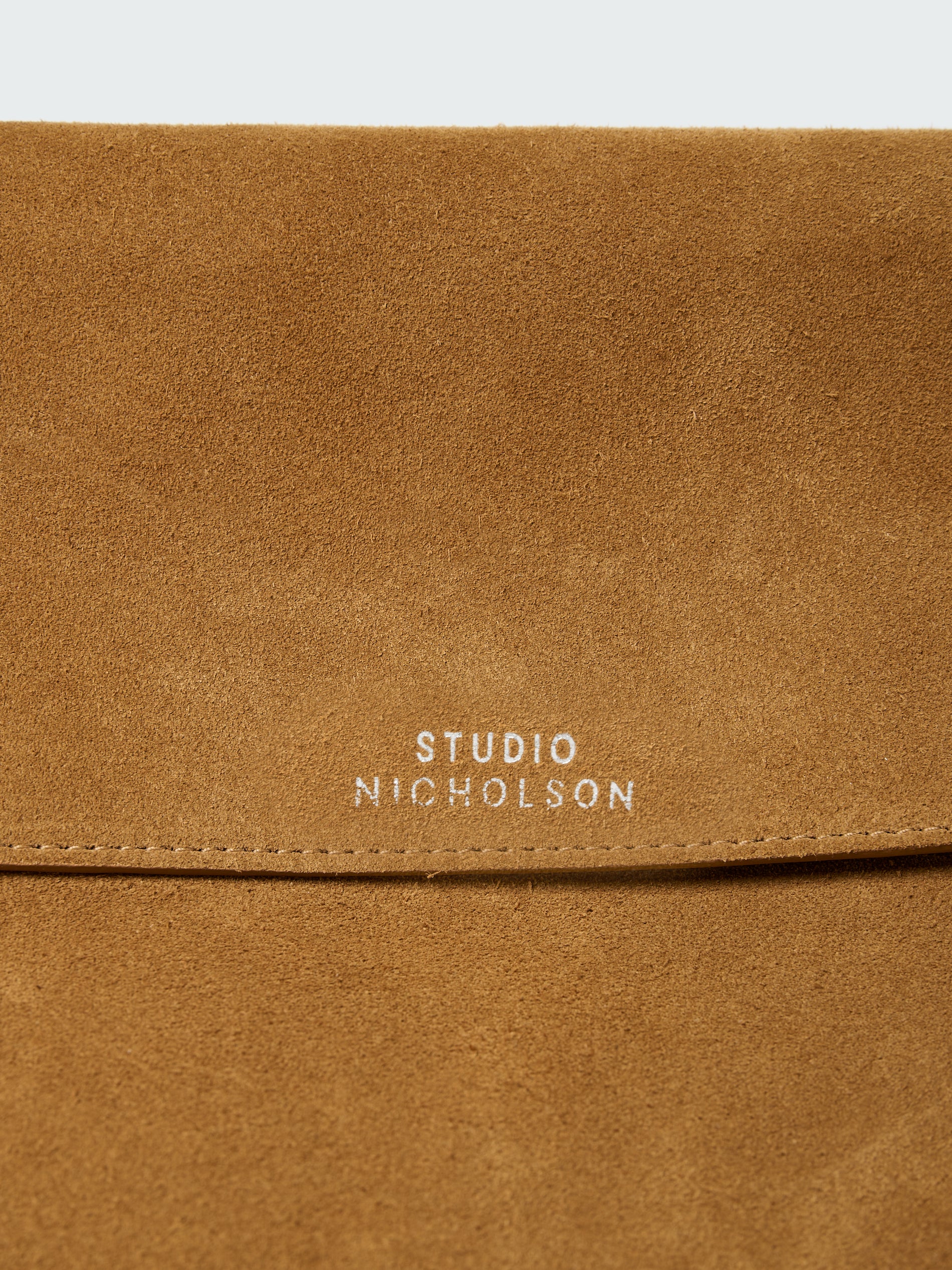 Shiboru Suede Bag in Sand