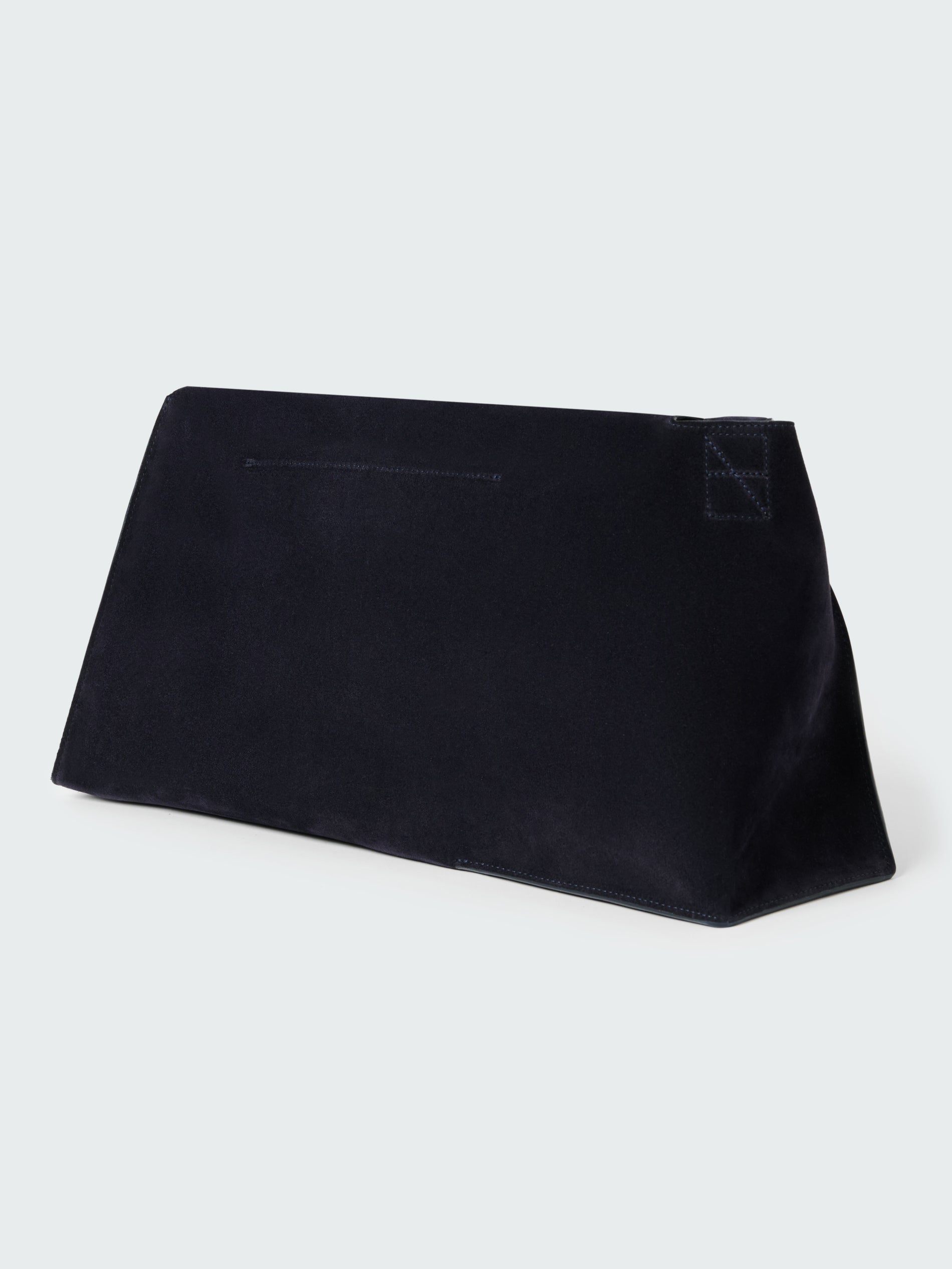 Shiboru Suede Bag in Darkest Navy - Studio Nicholson
