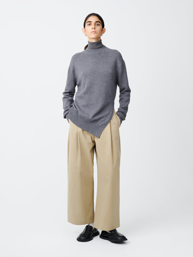 Shiso Knit in Grey Marl