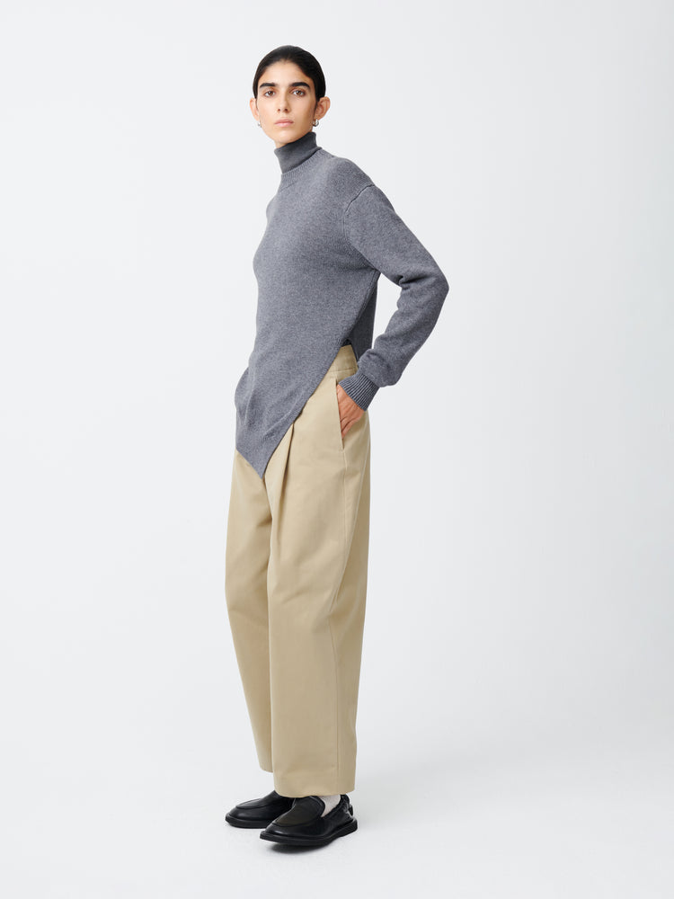 Shiso Knit in Grey Marl