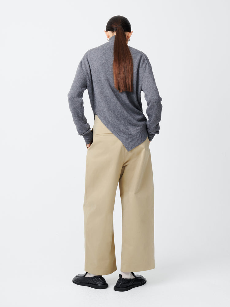 Shiso Knit in Grey Marl