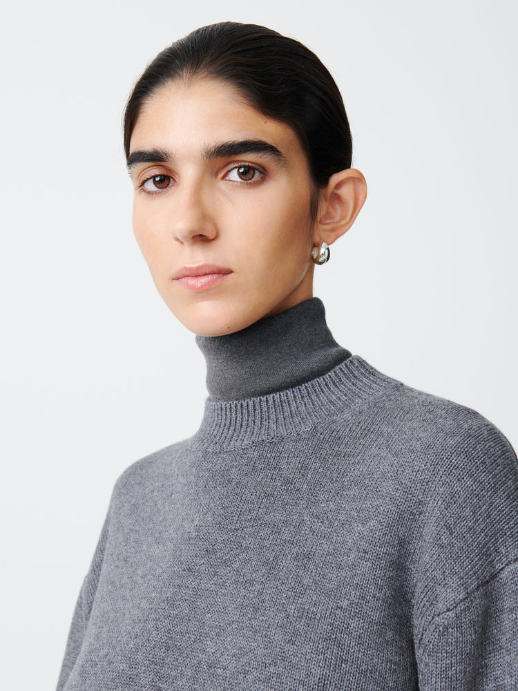 Shiso Knit in Grey Marl