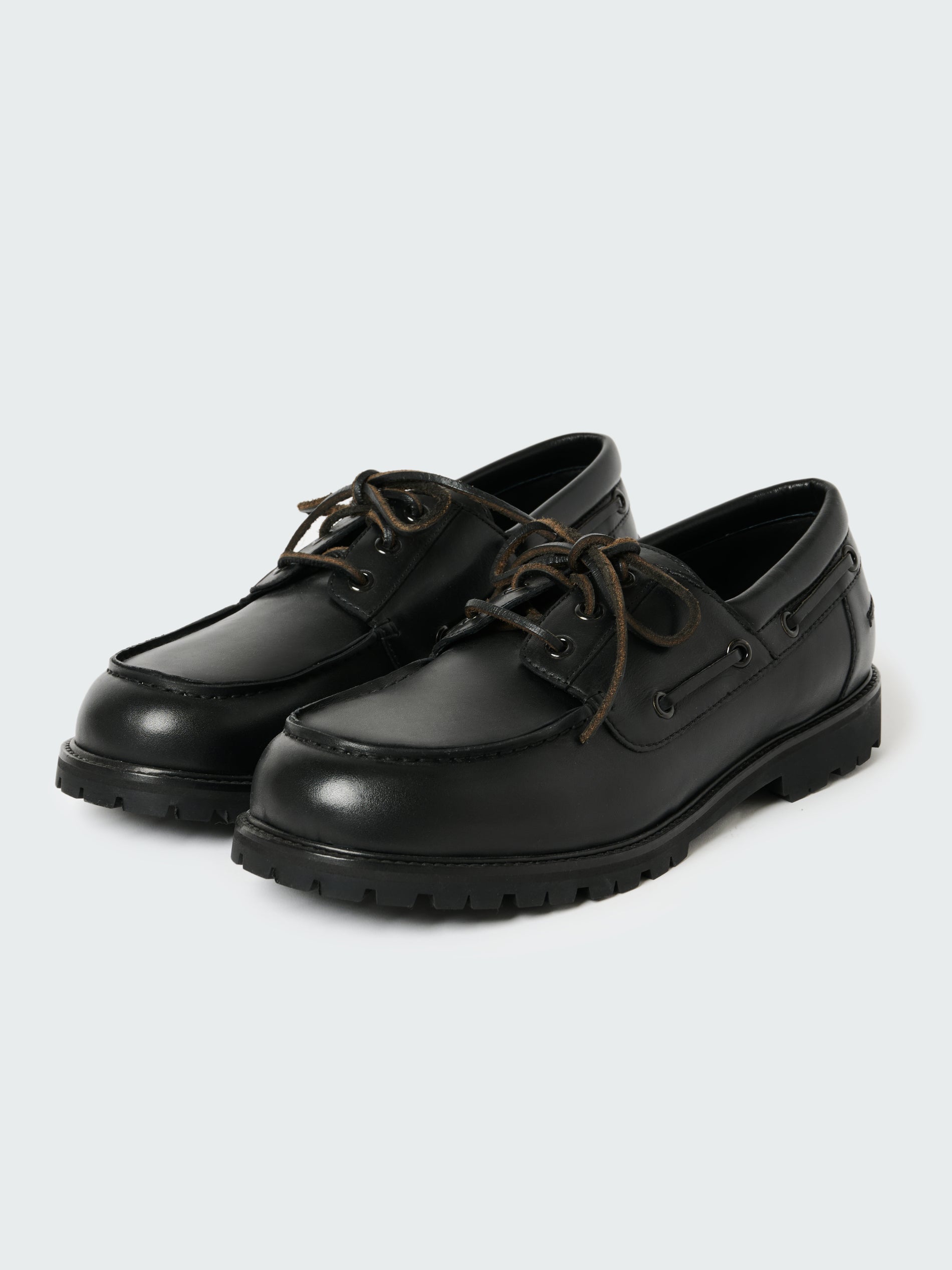 Guston Leather Shoe in Black - Studio Nicholson