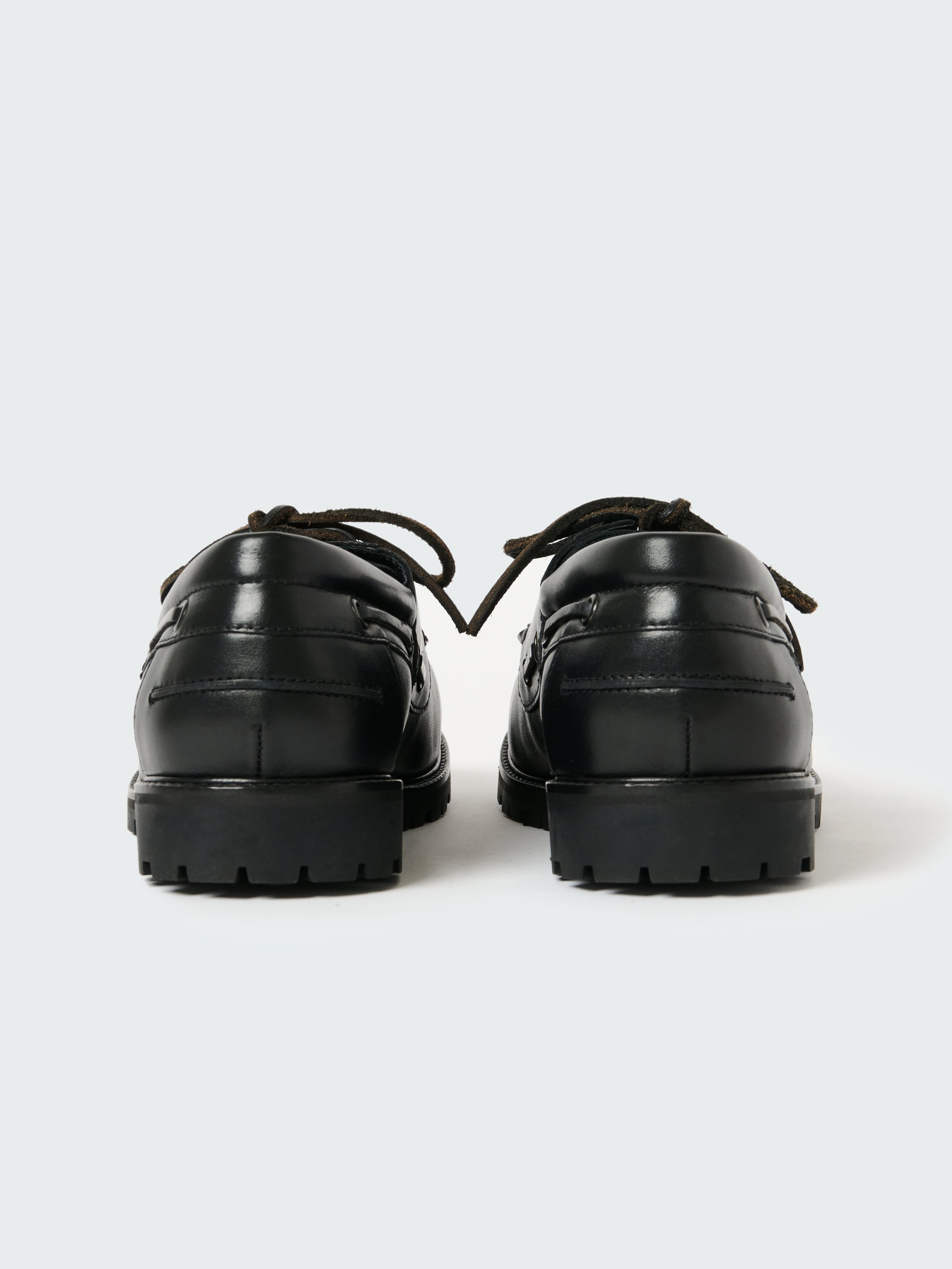 Guston Leather Shoe in Black - Studio Nicholson