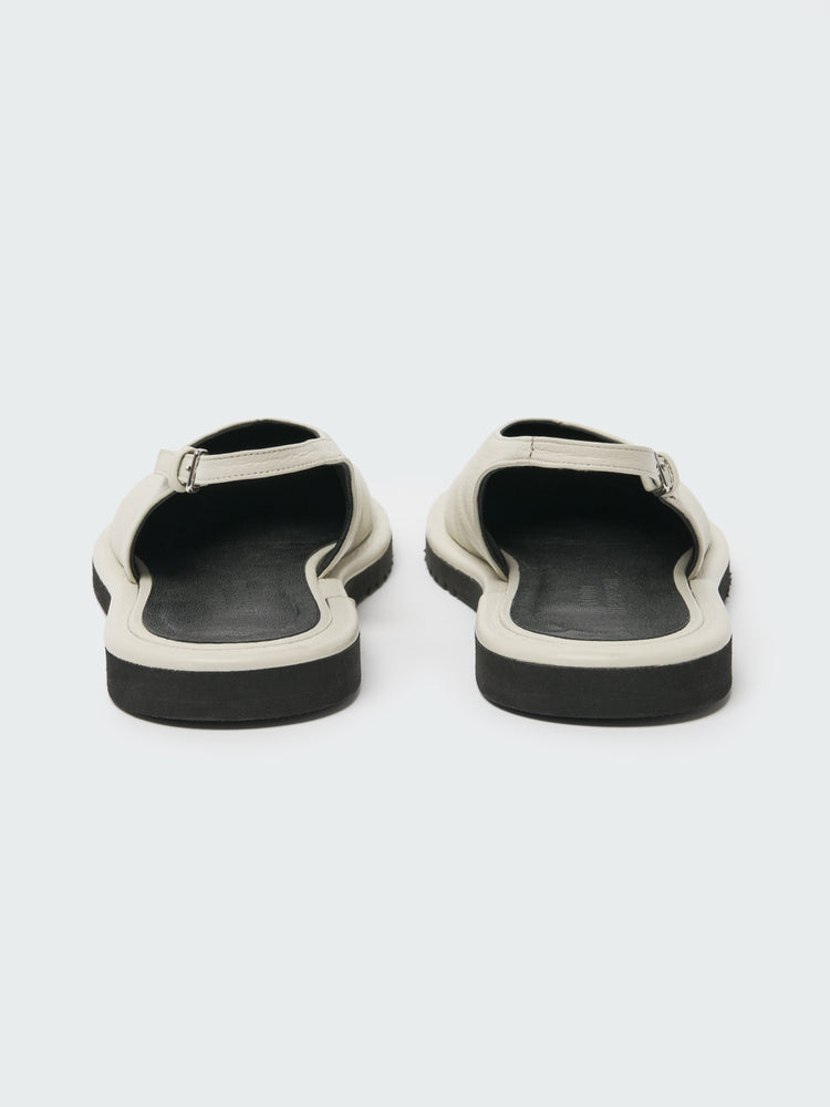 Paley Leather Shoe in Parchment