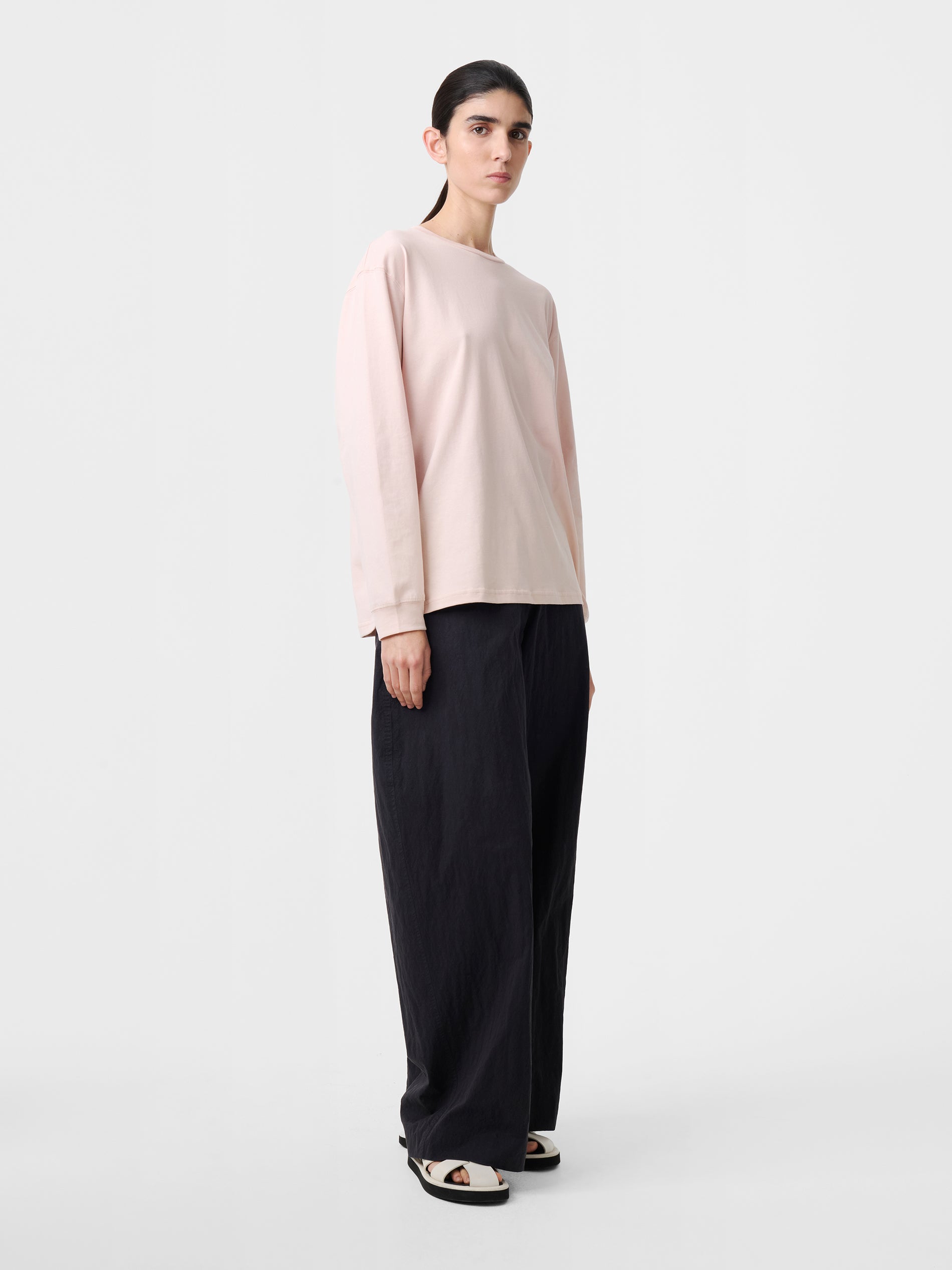 Simmons T-Shirt in Petal - Studio Nicholson
