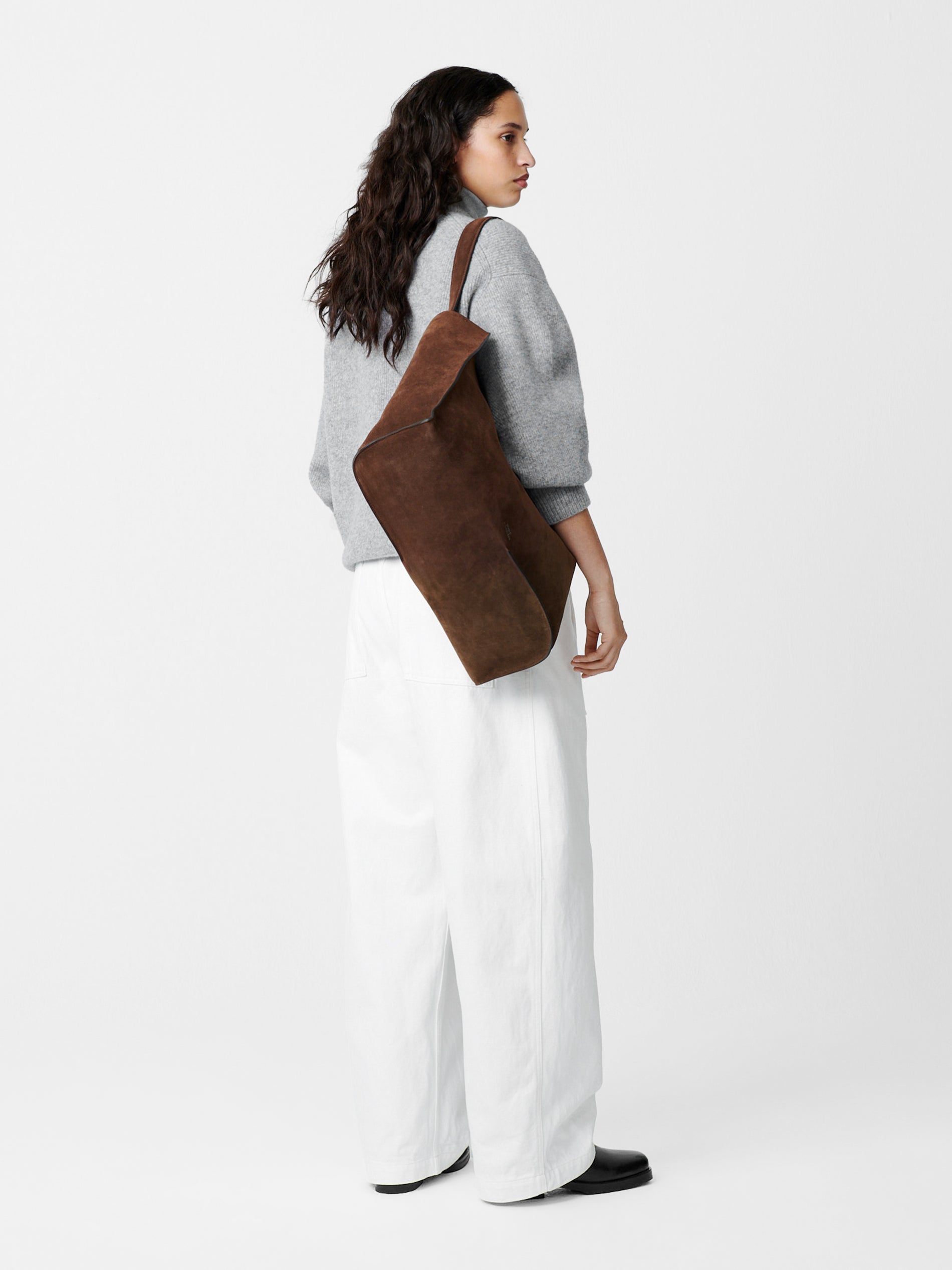 Sirio Knit in Grey Melange - Studio Nicholson