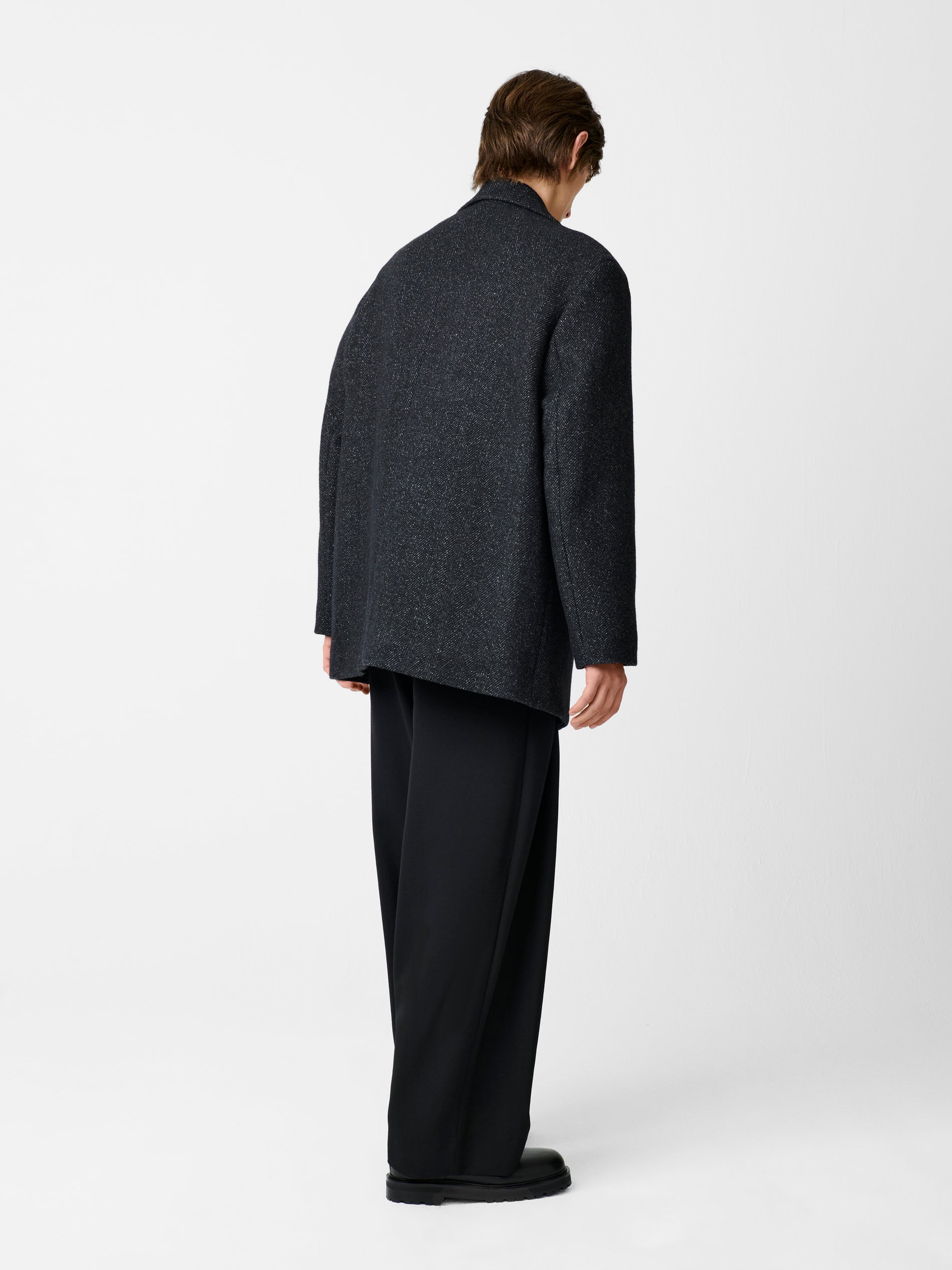 Slip Coat in Tweed Multi - Studio Nicholson