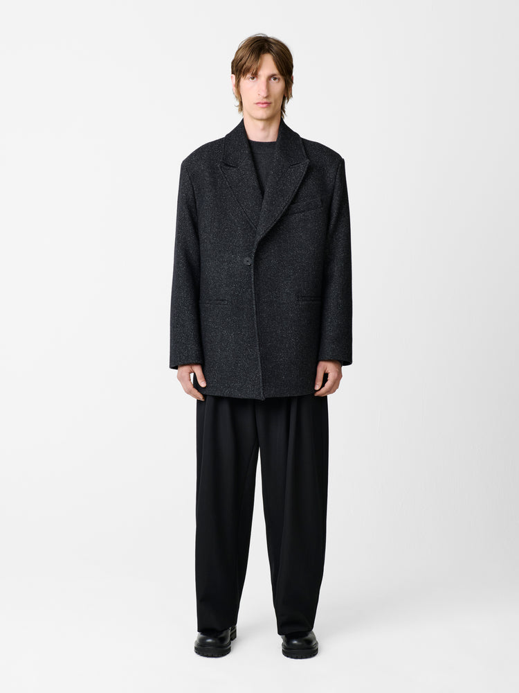 Slip Coat in Tweed Multi