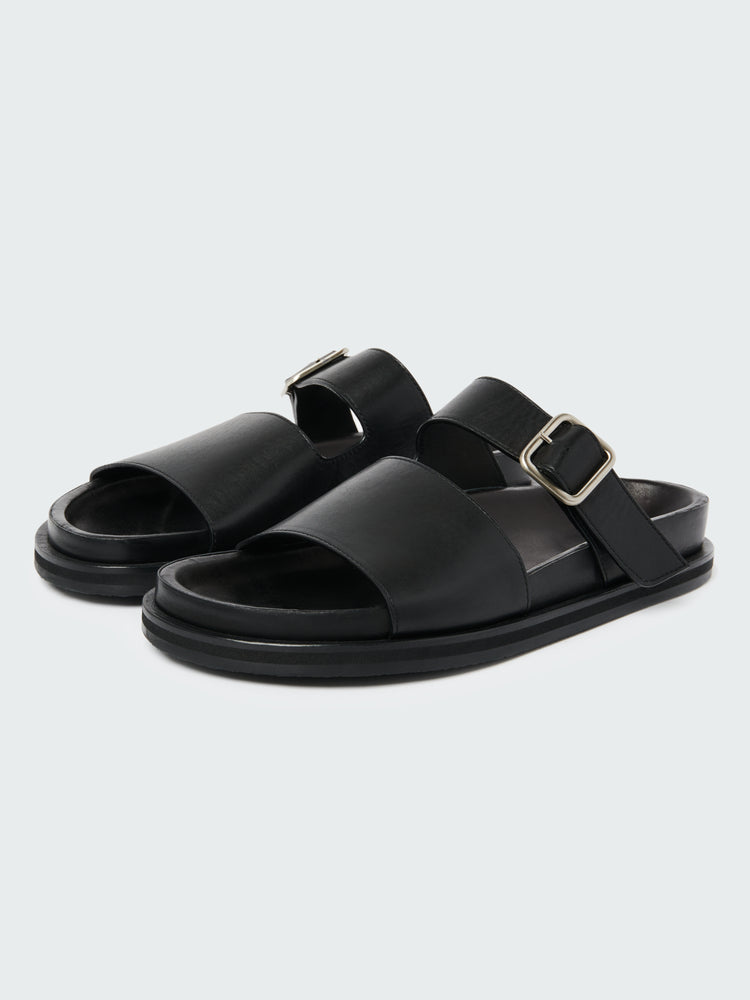 Men's Sole Sandal in Black