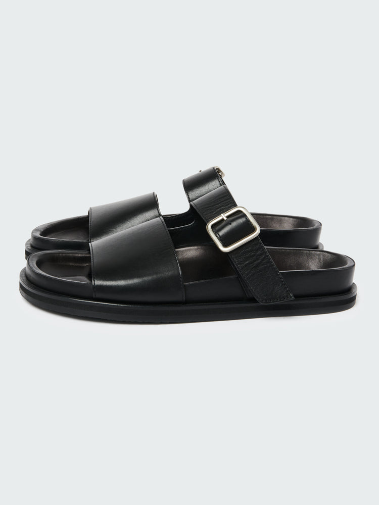 Men's Sole Sandal in Black