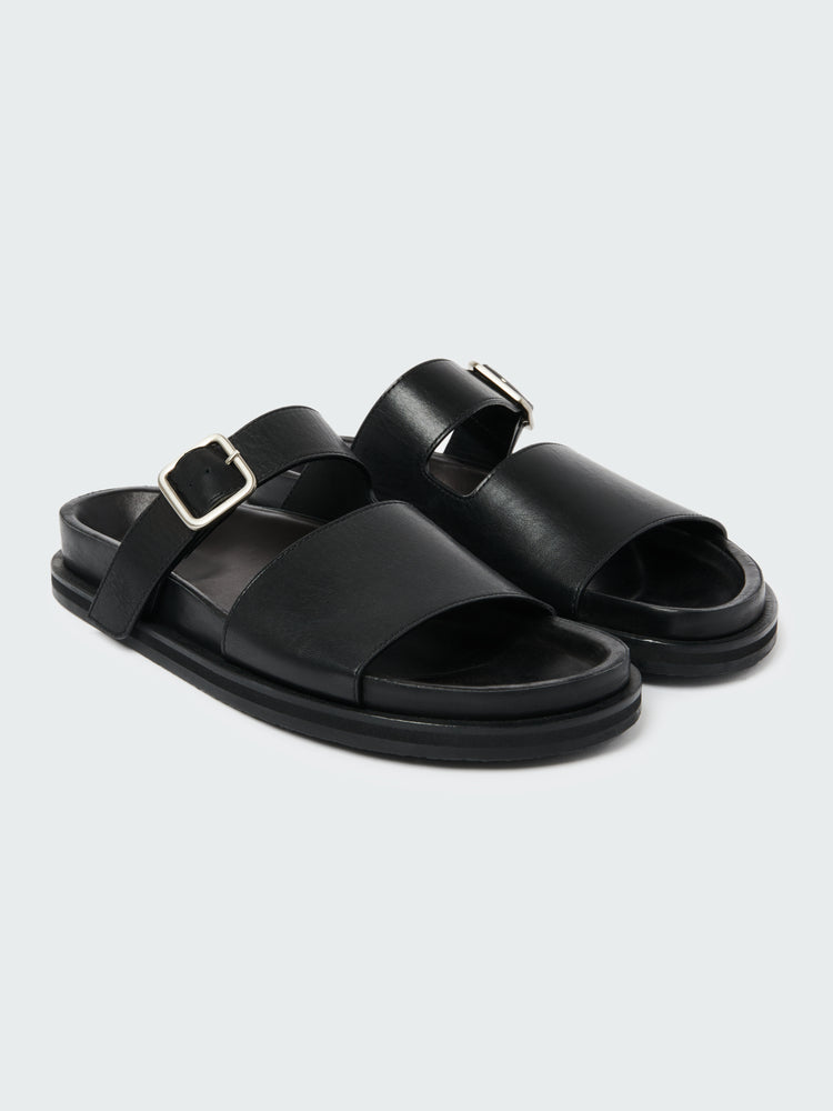 Men's Sole Sandal in Black