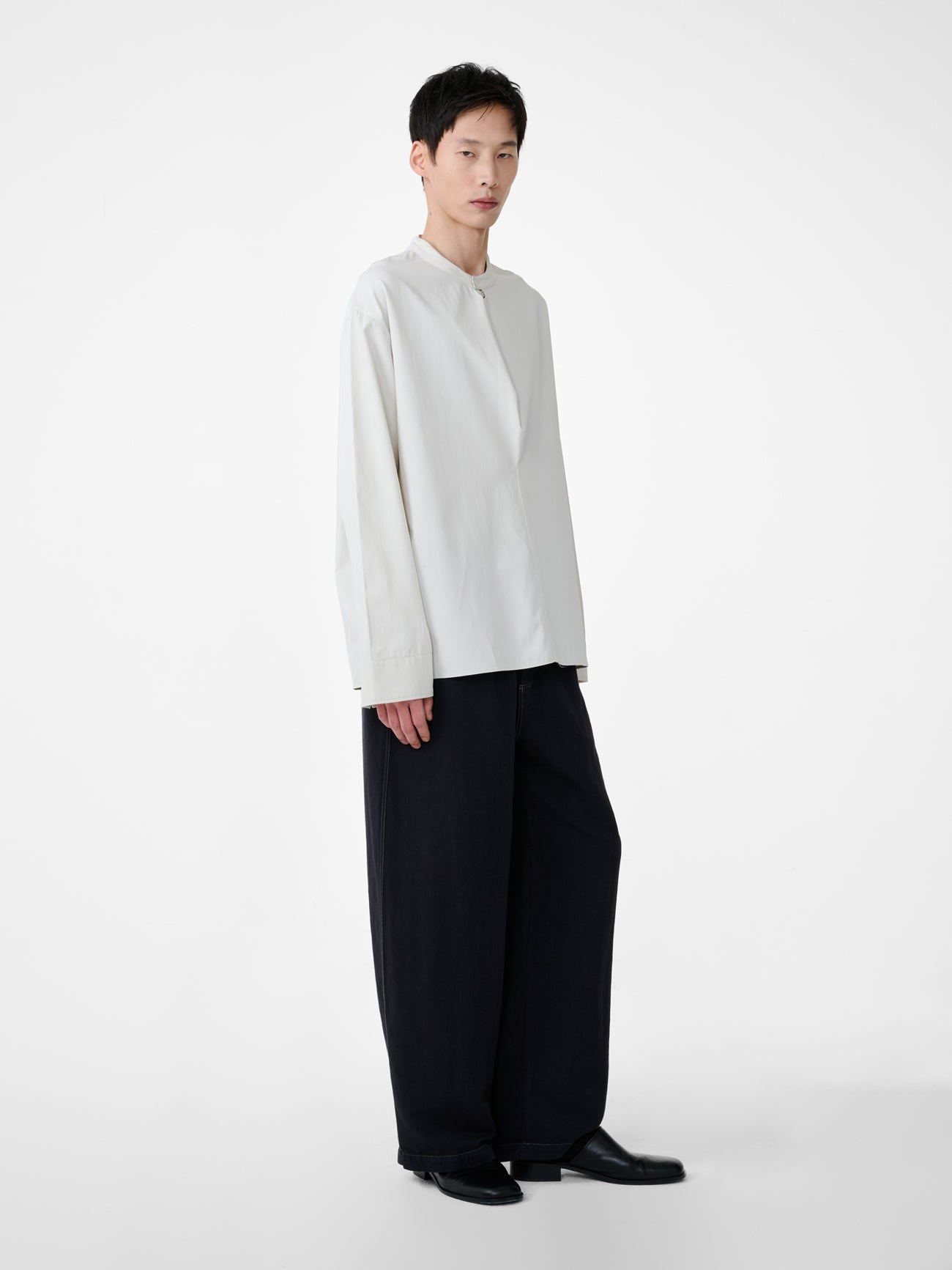Solis Shirt in Bone - Studio Nicholson