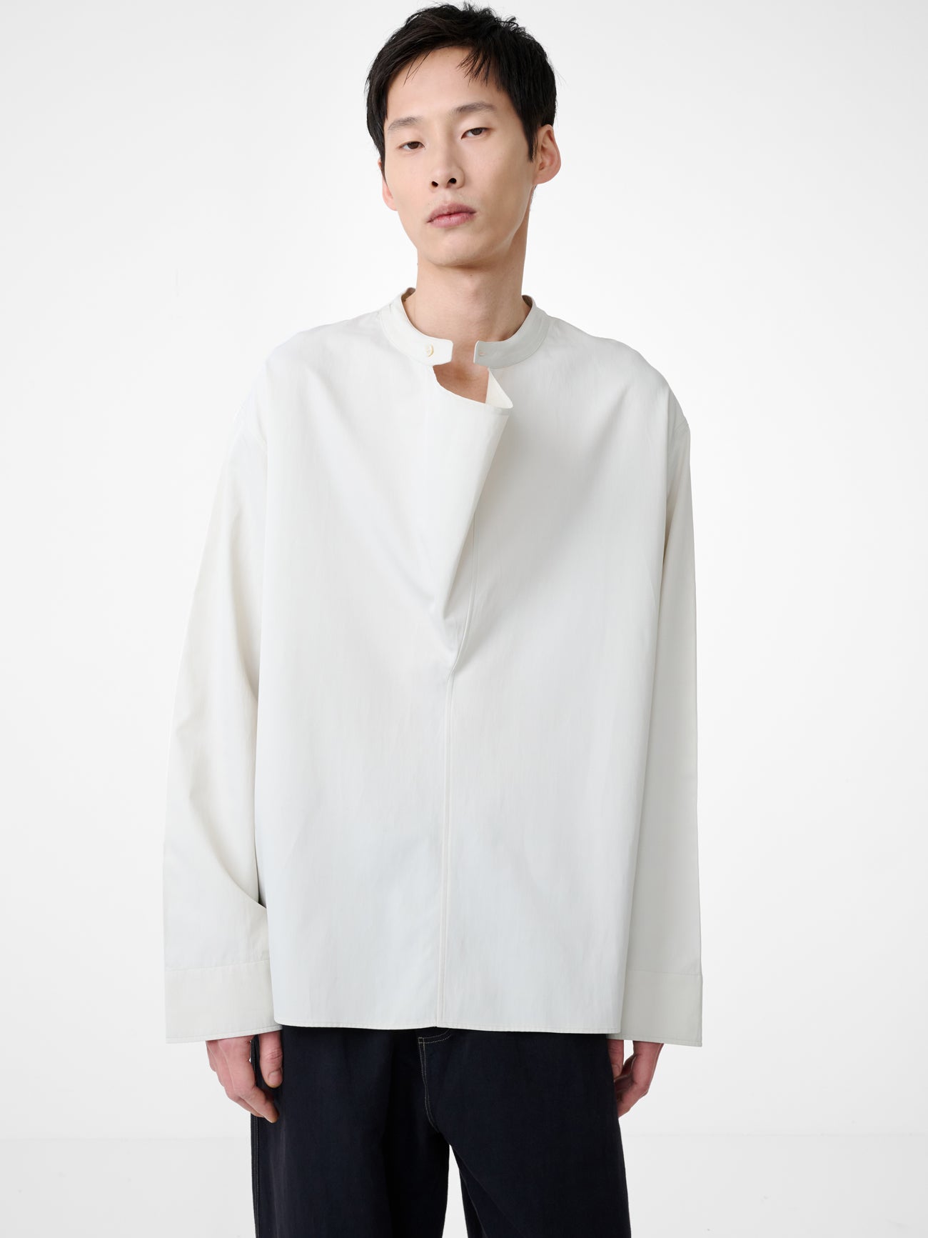 Solis Shirt in Bone - Studio Nicholson