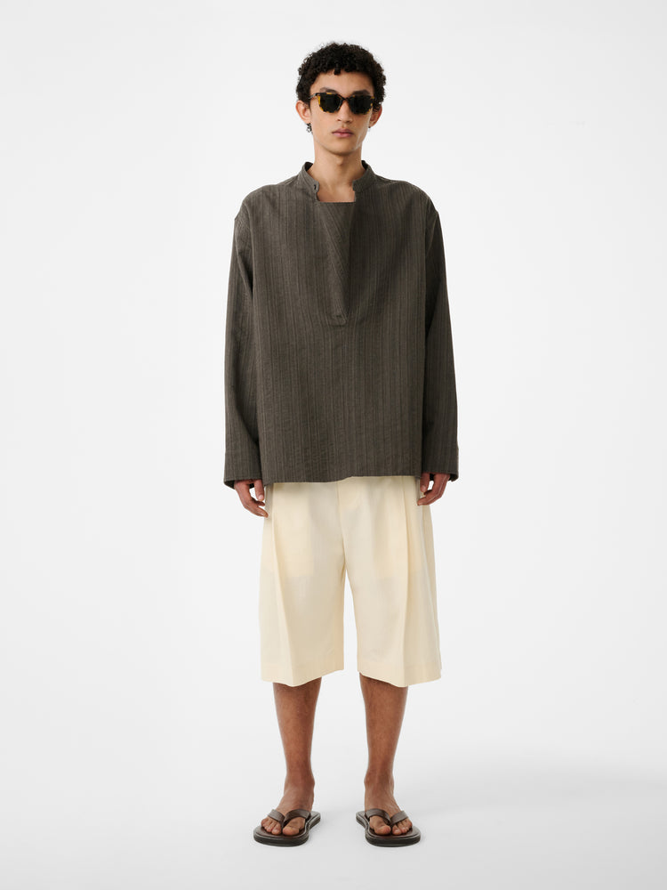 Solis Shirt in Black - Studio Nicholson