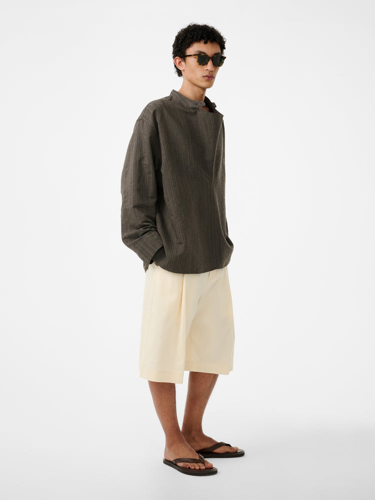 Solis Shirt in Black - Studio Nicholson