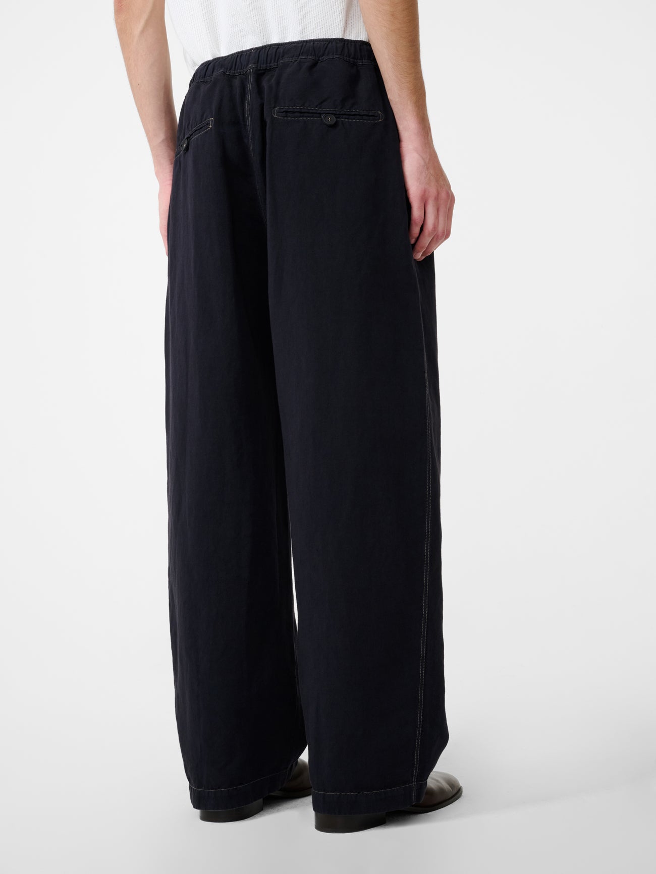 Sonny Pant in Black Grape - Studio Nicholson