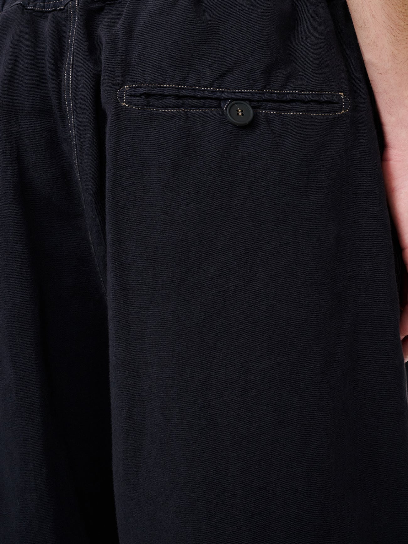 Sonny Pant in Black Grape - Studio Nicholson