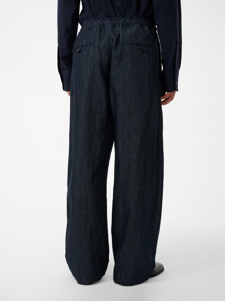 Sonny Cotton Pant in Indigo - Studio Nicholson