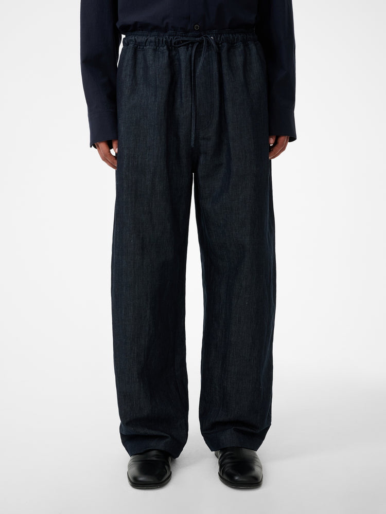 Sonny Cotton Pant in Indigo - Studio Nicholson