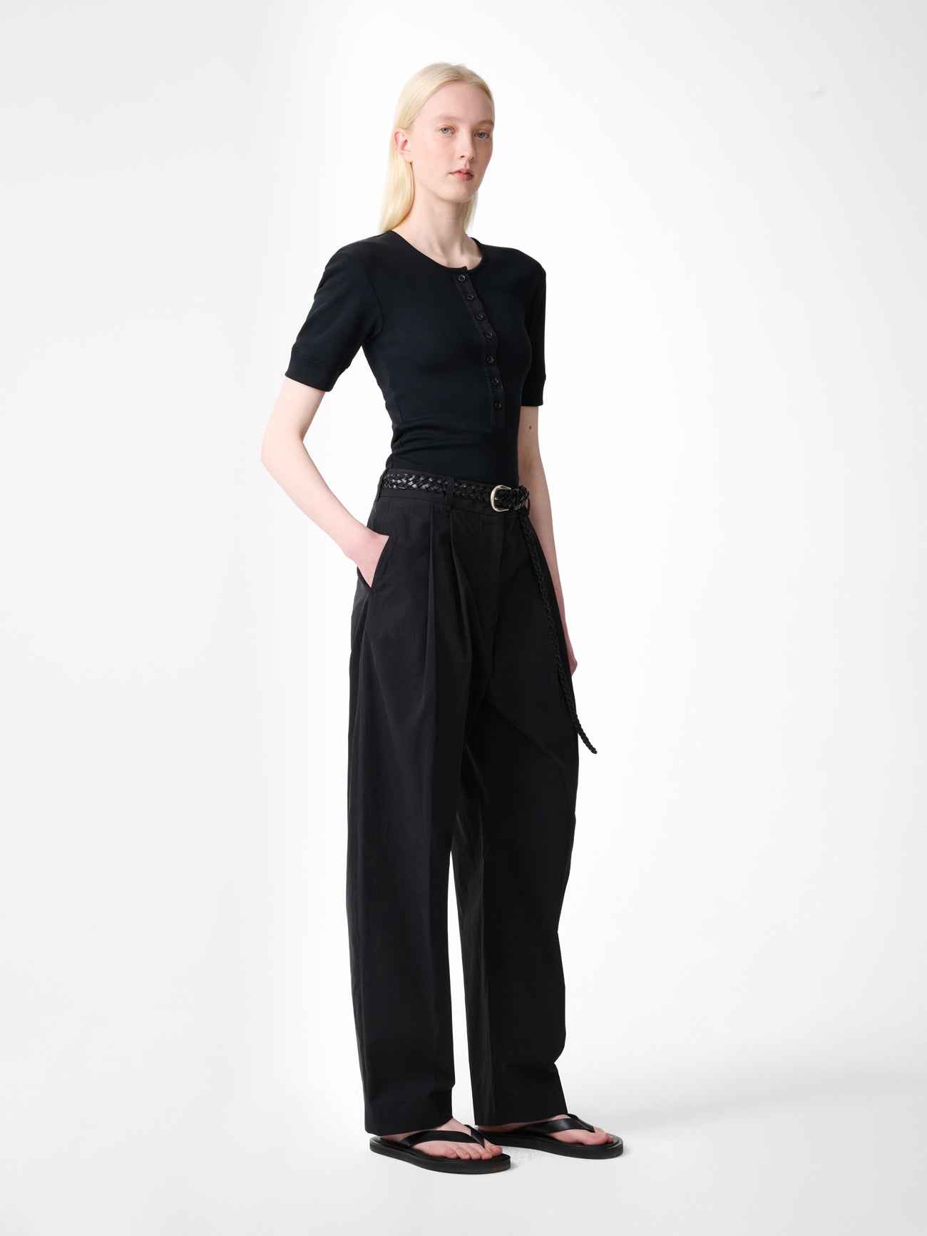 Sorin Jersey in Black – Studio Nicholson