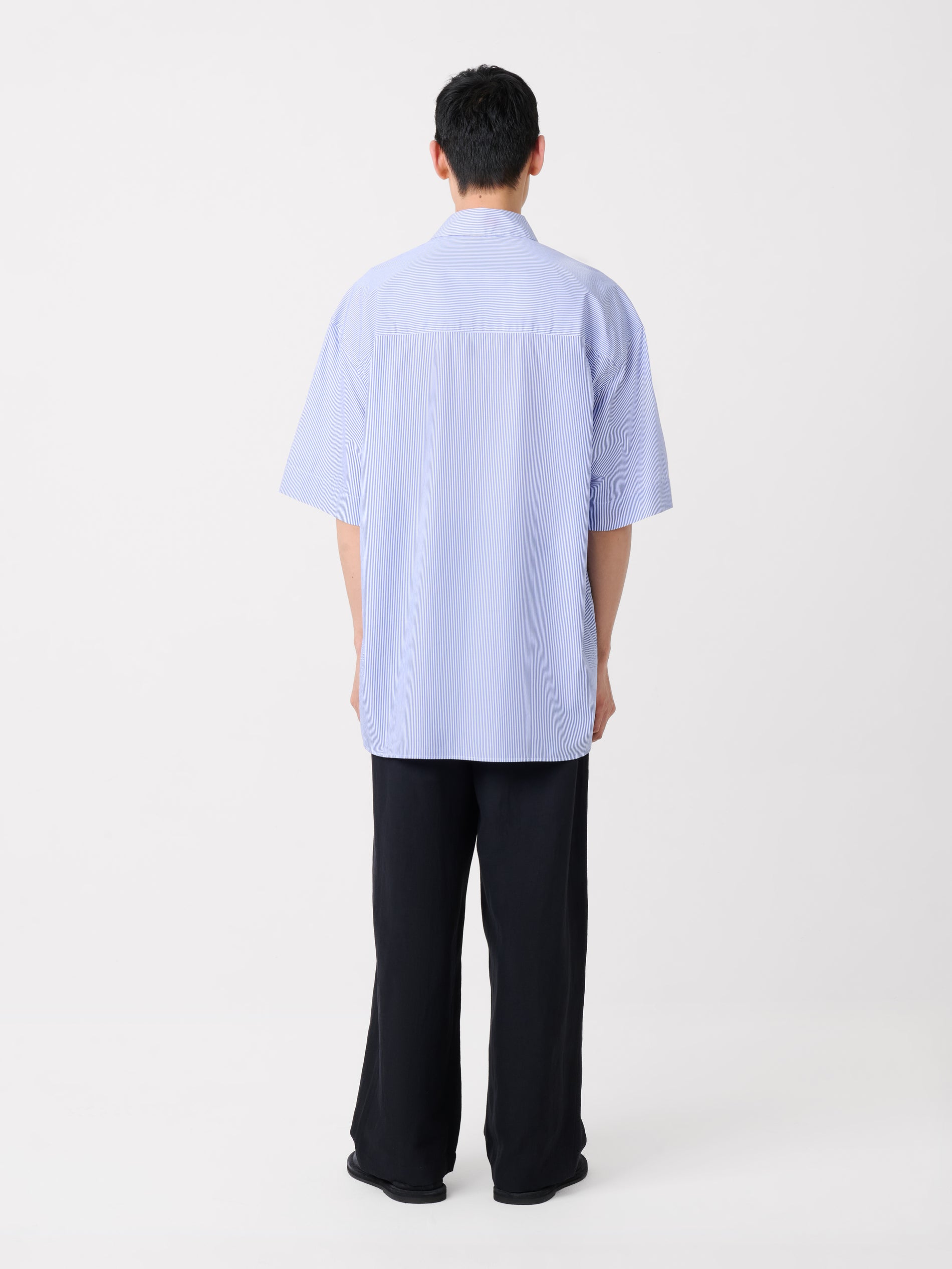 Sorono Shirt in Blue / White - Studio Nicholson