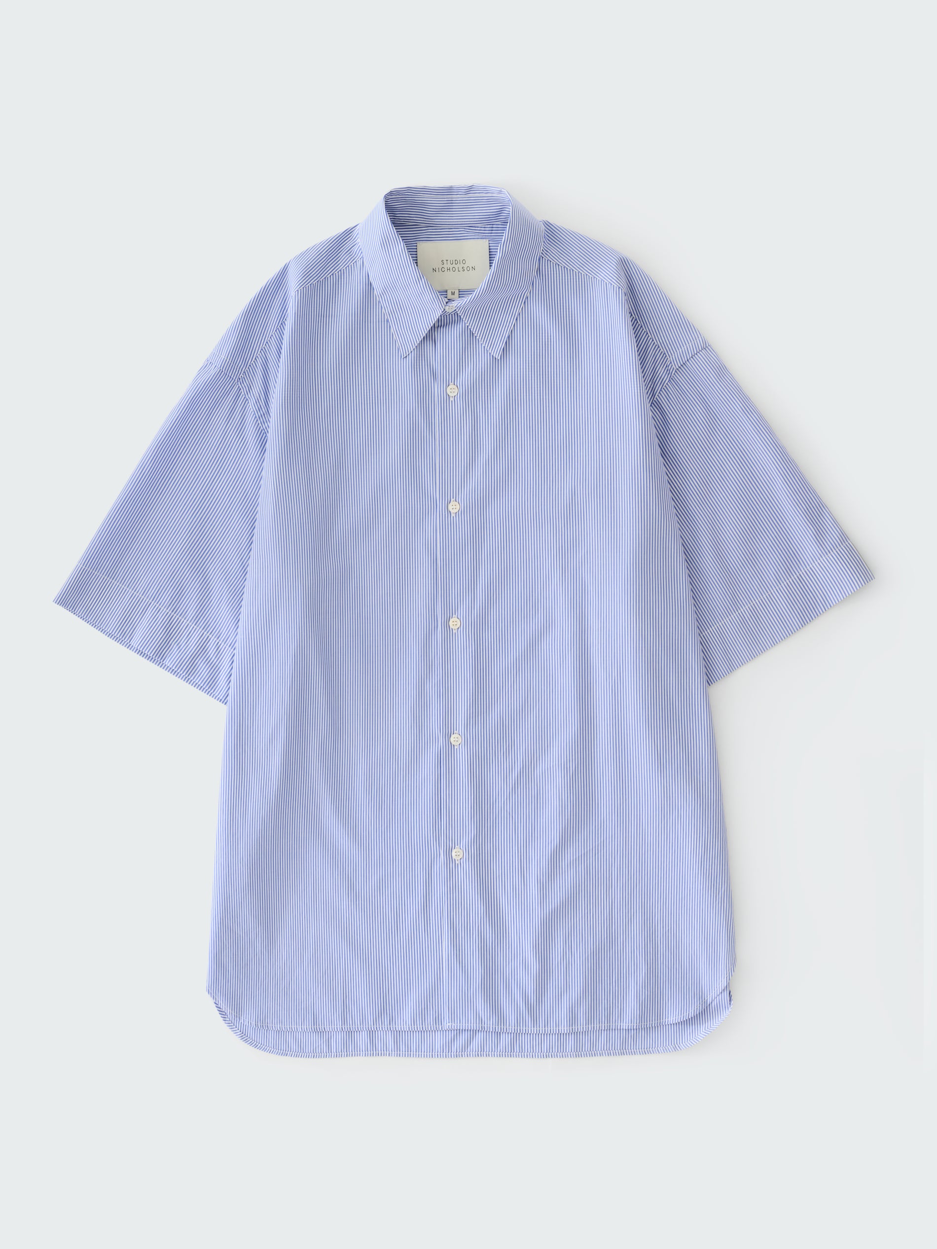 Sorono Shirt in Blue / White - Studio Nicholson