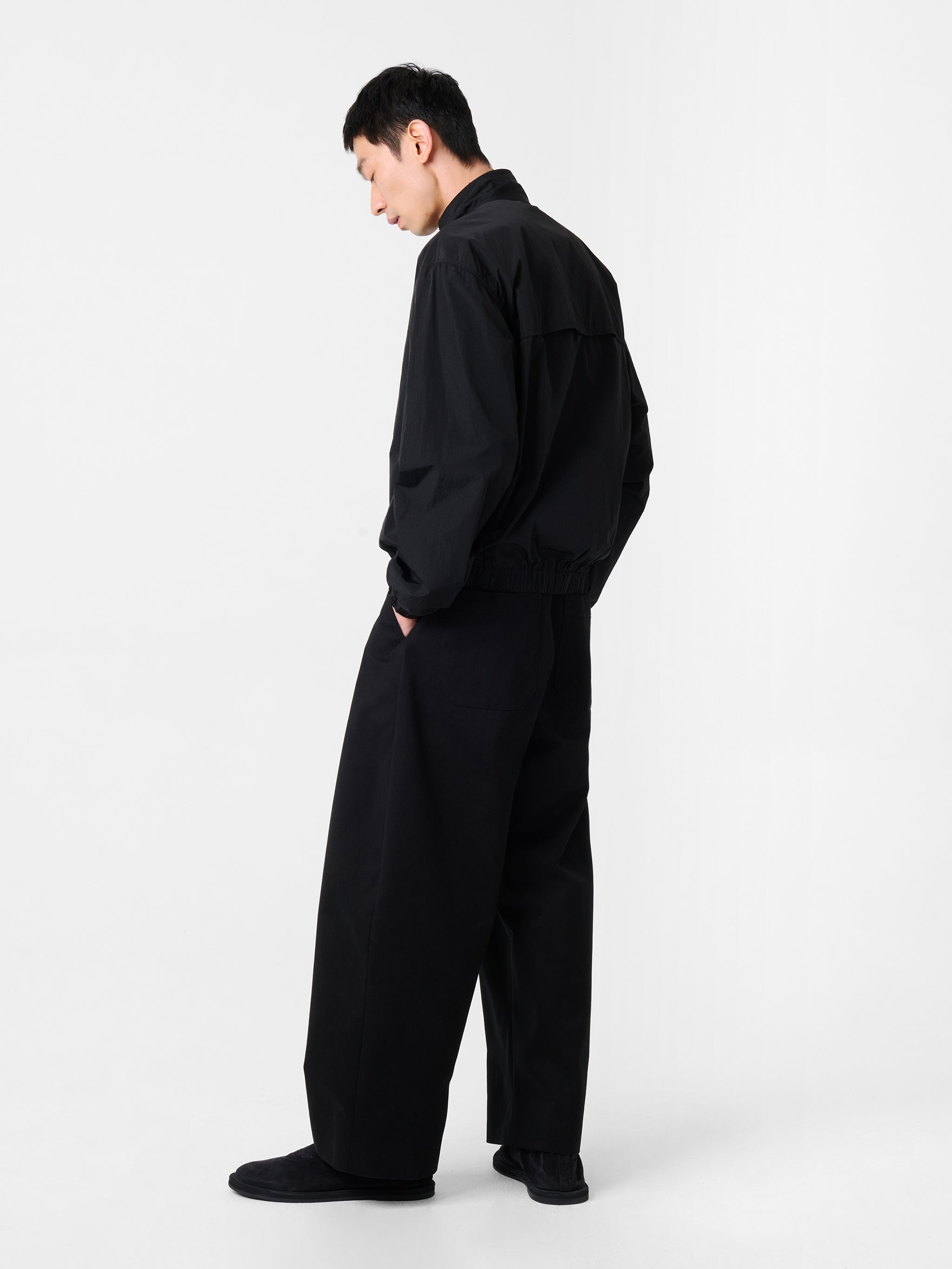 パンツ STUDIO NICHOLSON SORTE VOLUMEPLEAT PANTS SALE】STUDIO NICHOLSON (スタジオニコルソン) Peached Cotton