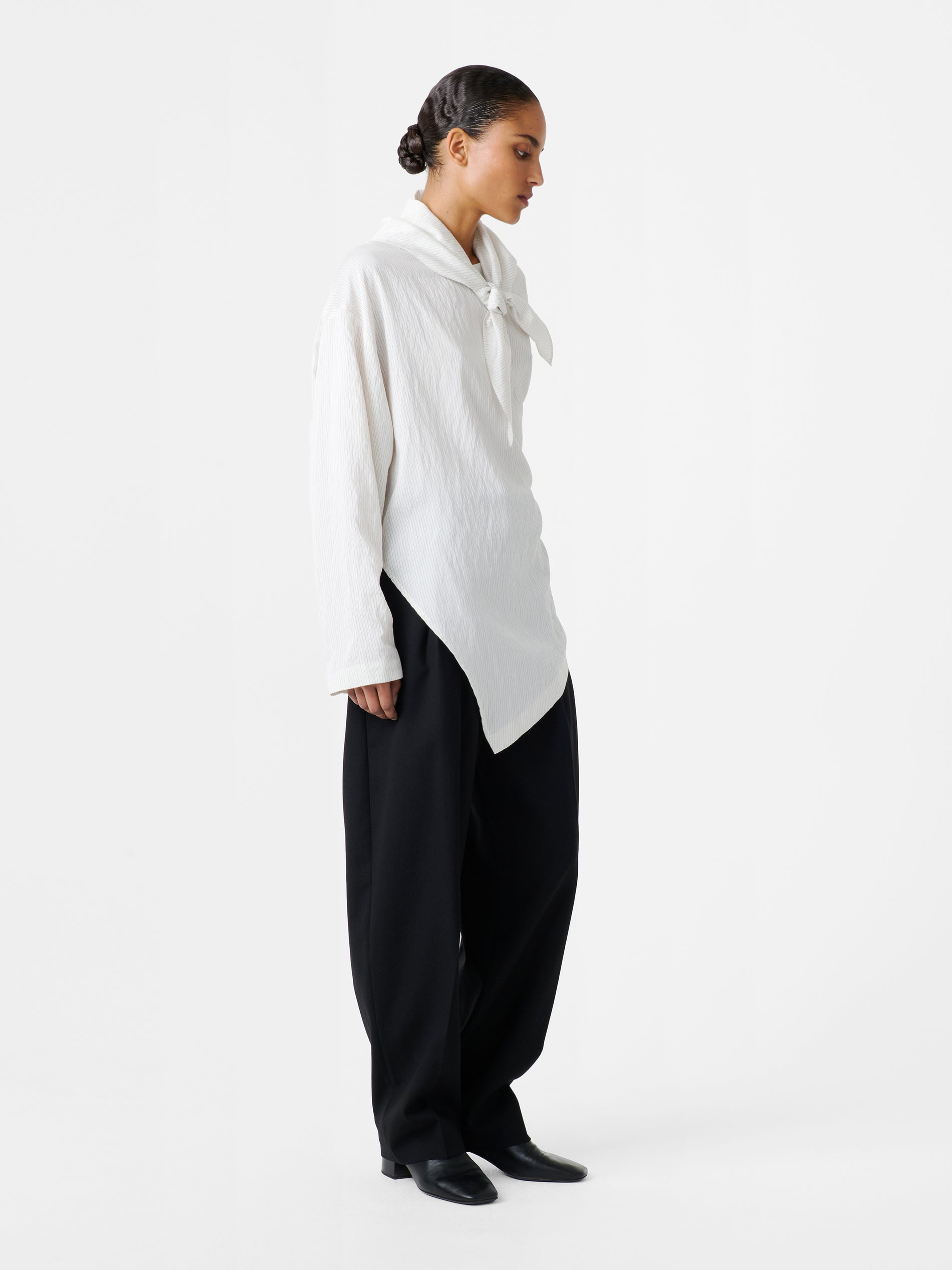 Sperro wool Pant in Black - Studio Nicholson