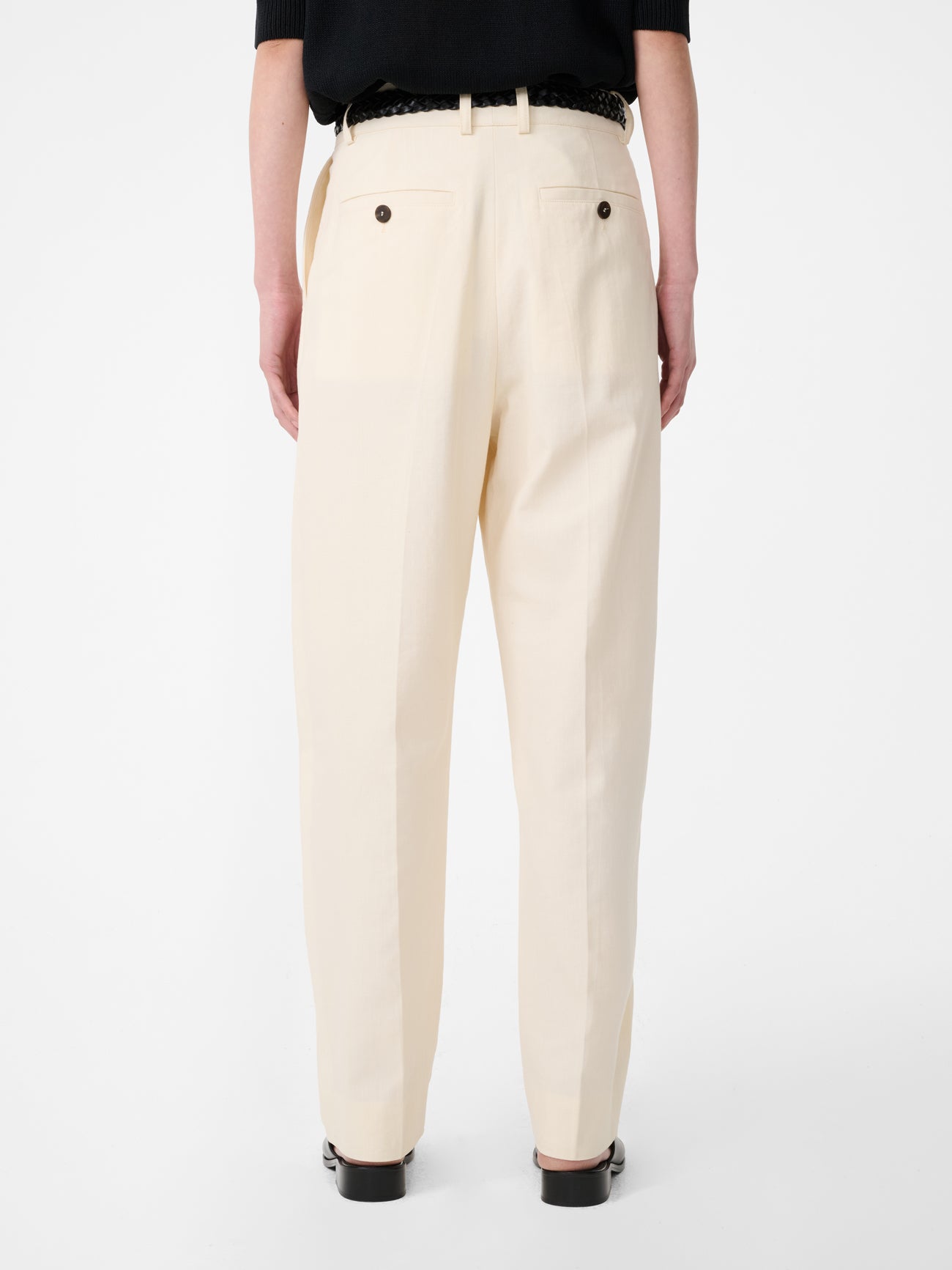 Sperro Tailored Pant in Antique White