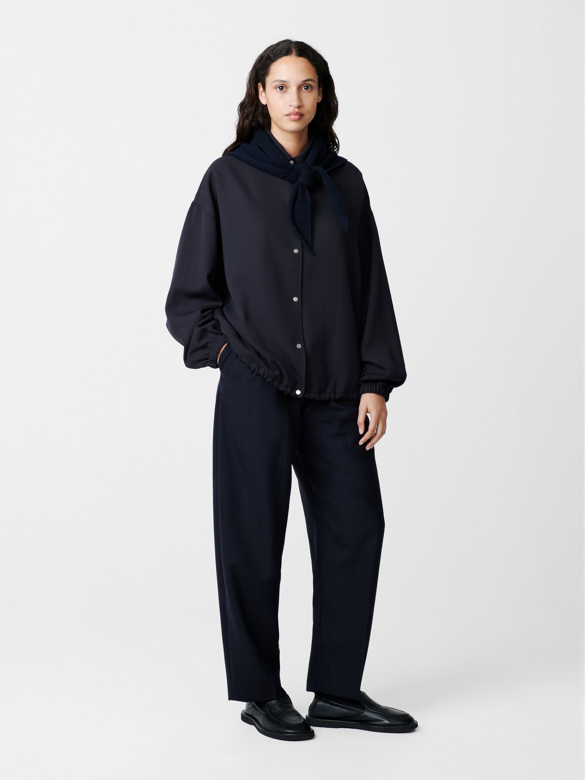 Sprung Jacket in Darkest Navy - Studio Nicholson