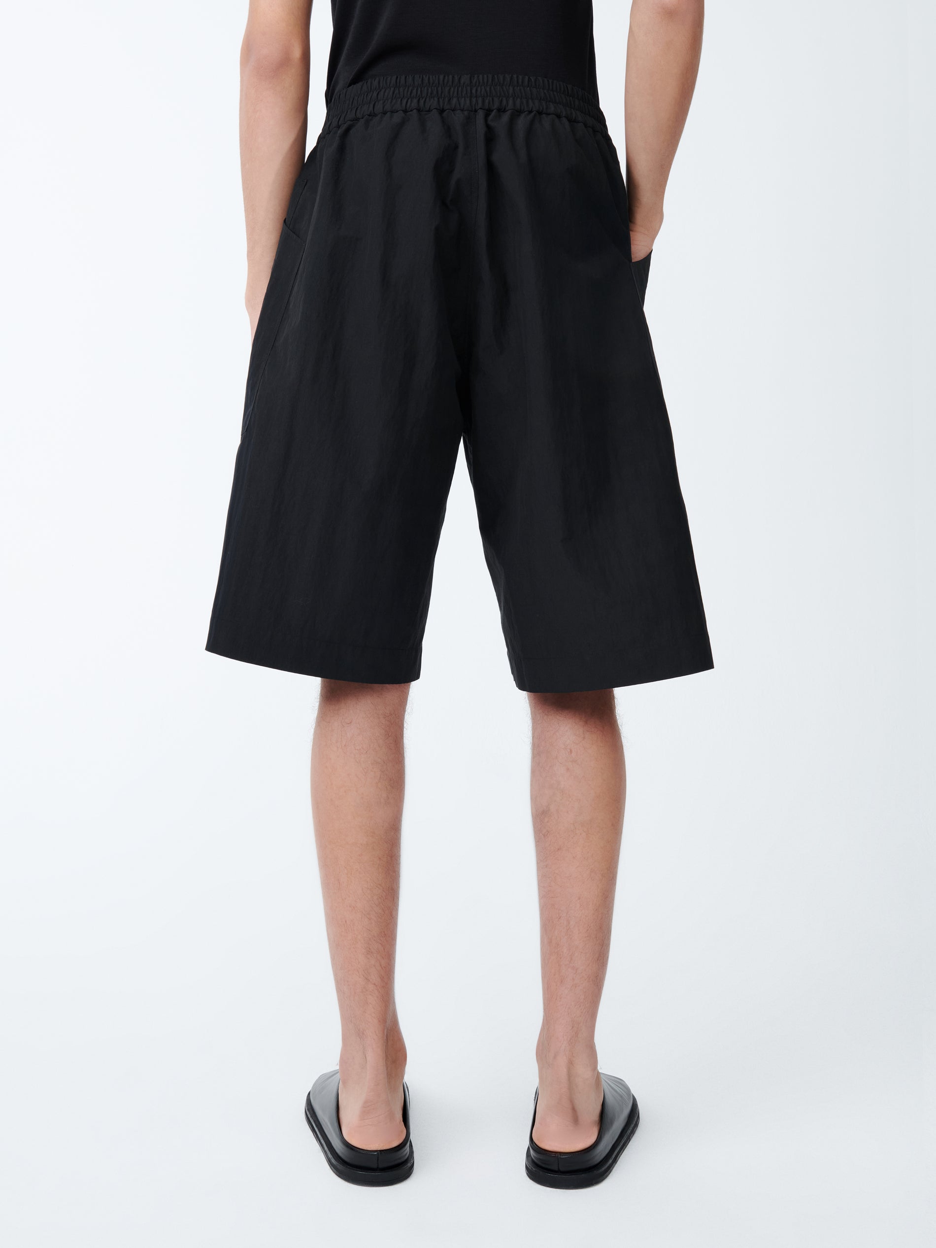 Steel Short in Black - Studio Nicholson