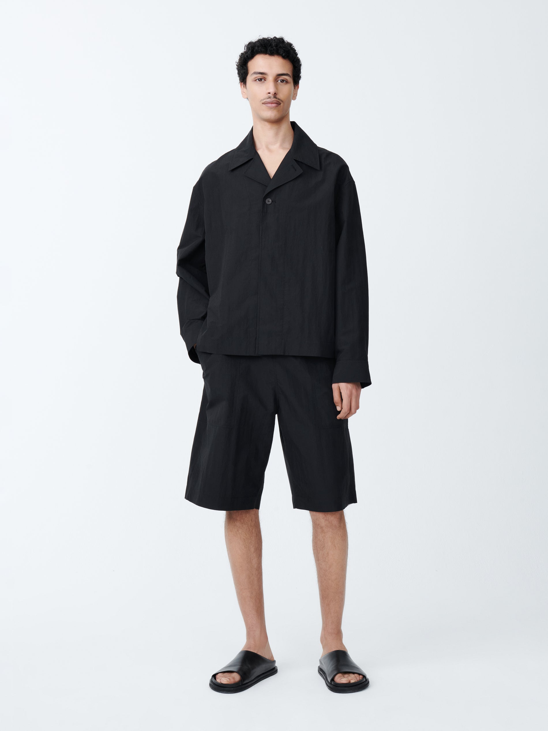 Steel Short in Black - Studio Nicholson