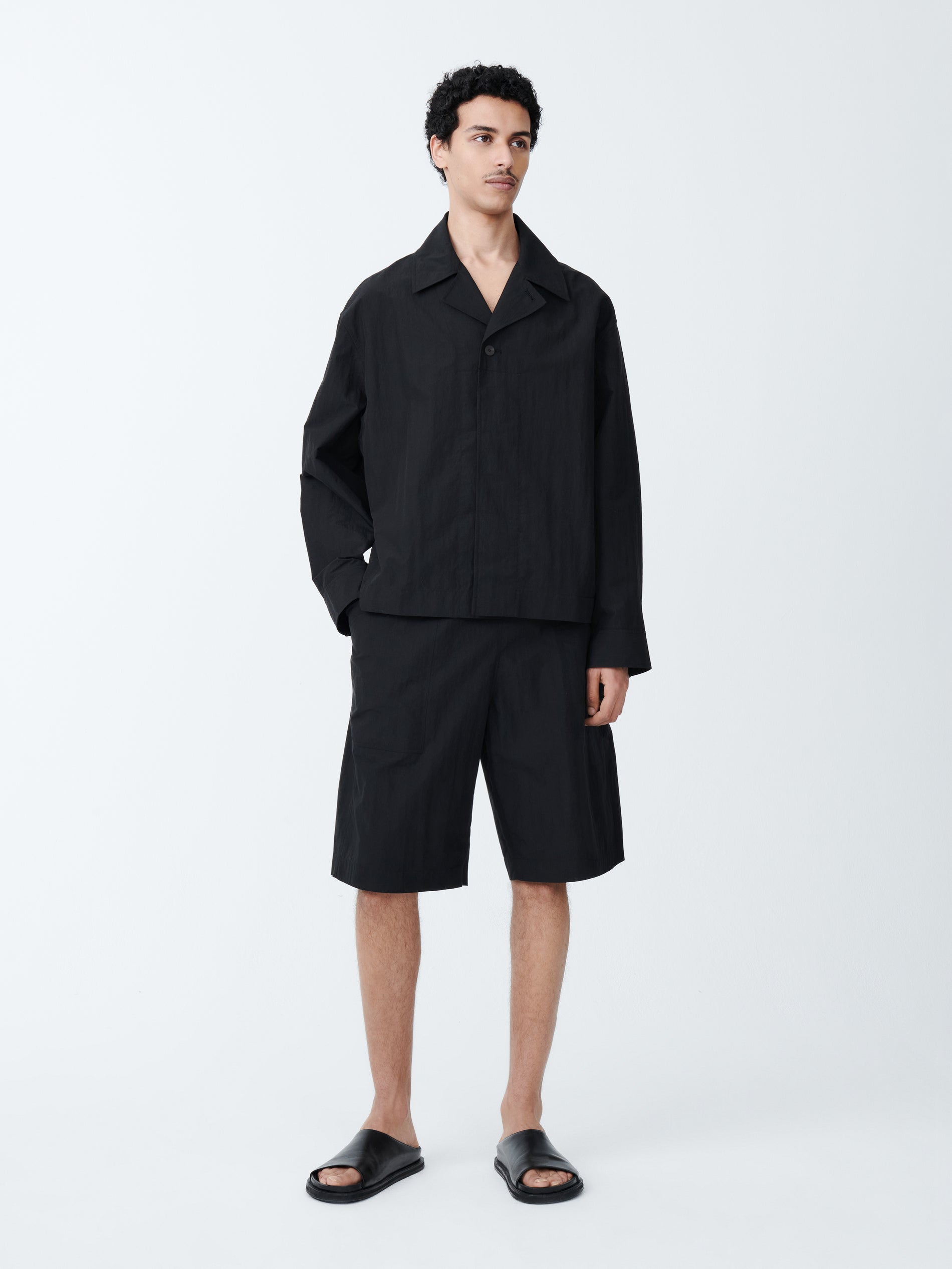 Steel Short in Black - Studio Nicholson