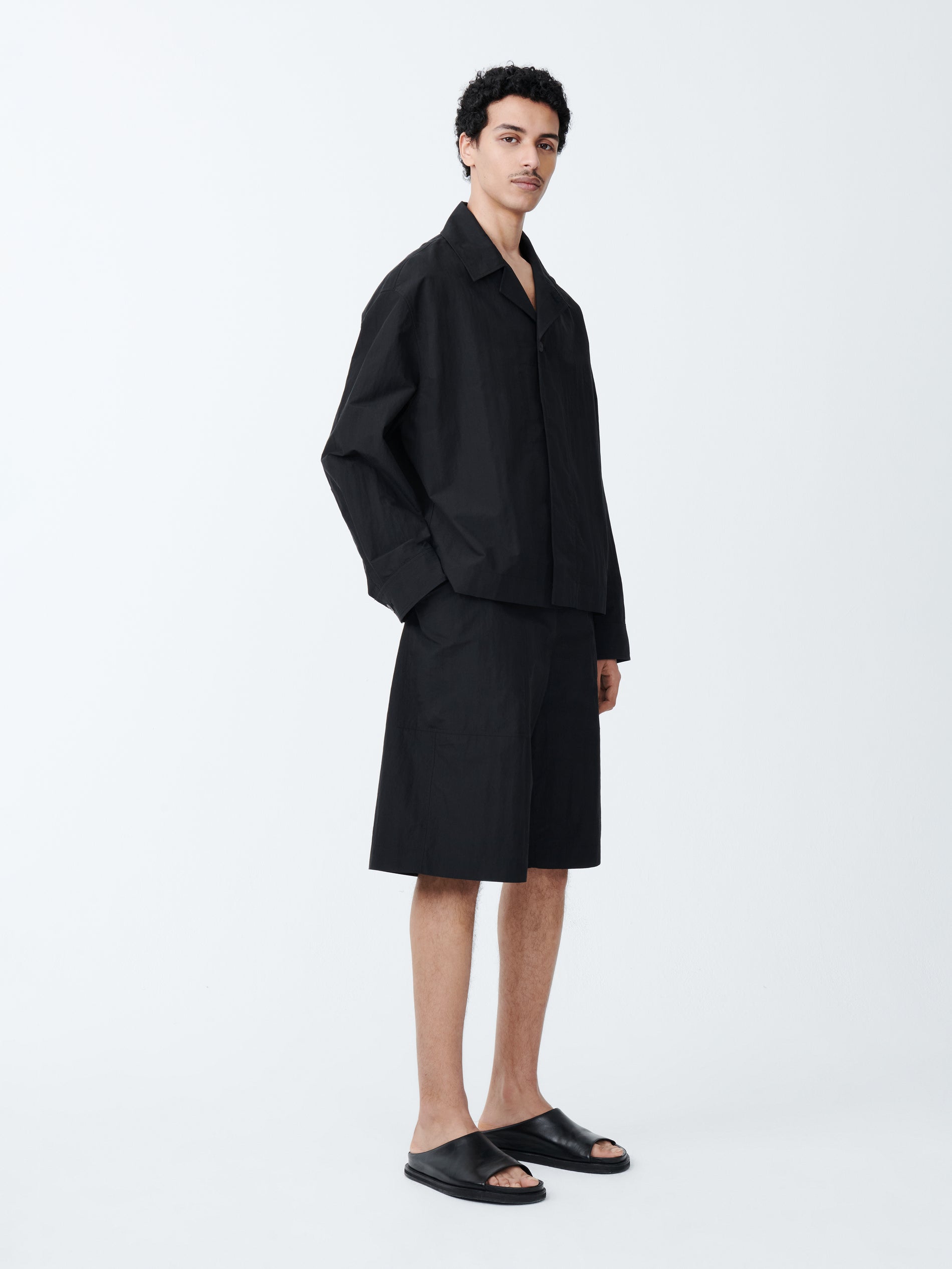 Steel Short in Black - Studio Nicholson