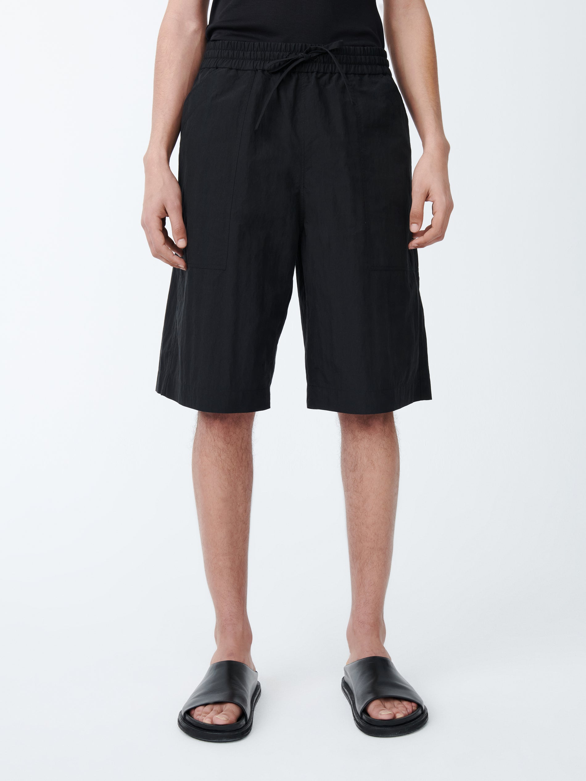 Steel Short in Black - Studio Nicholson