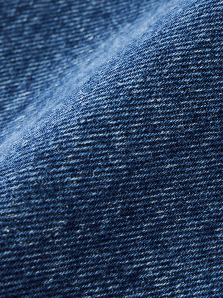 Stein Denim Jacket in Worn Wash Indigo - Studio Nicholson