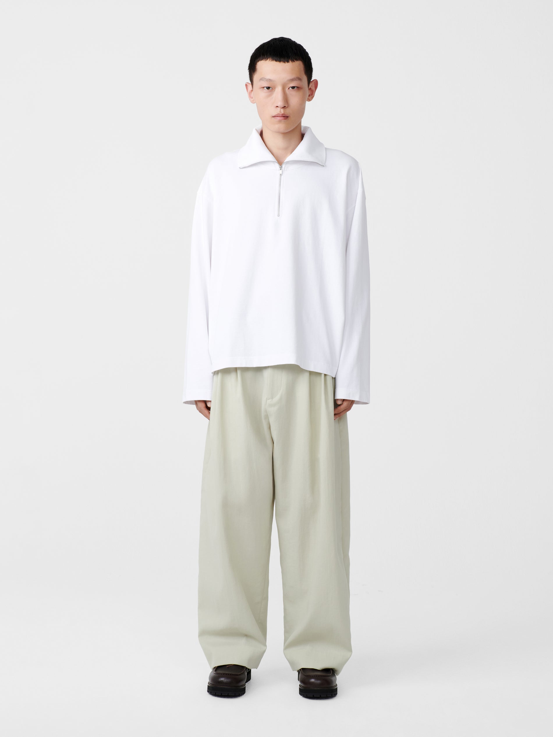Stoll Jersey in White - Studio Nicholson