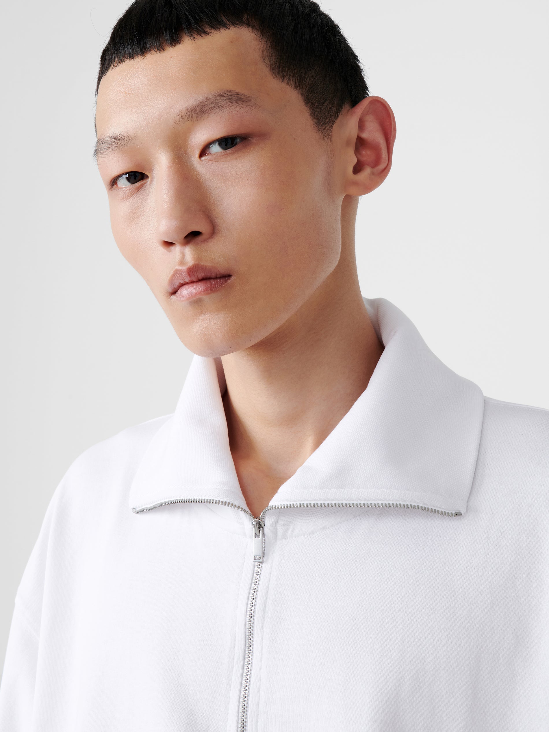 Stoll Jersey in White - Studio Nicholson