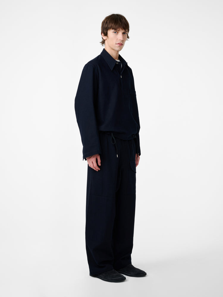 Stowe Shirt in Indigo - Studio Nicholson