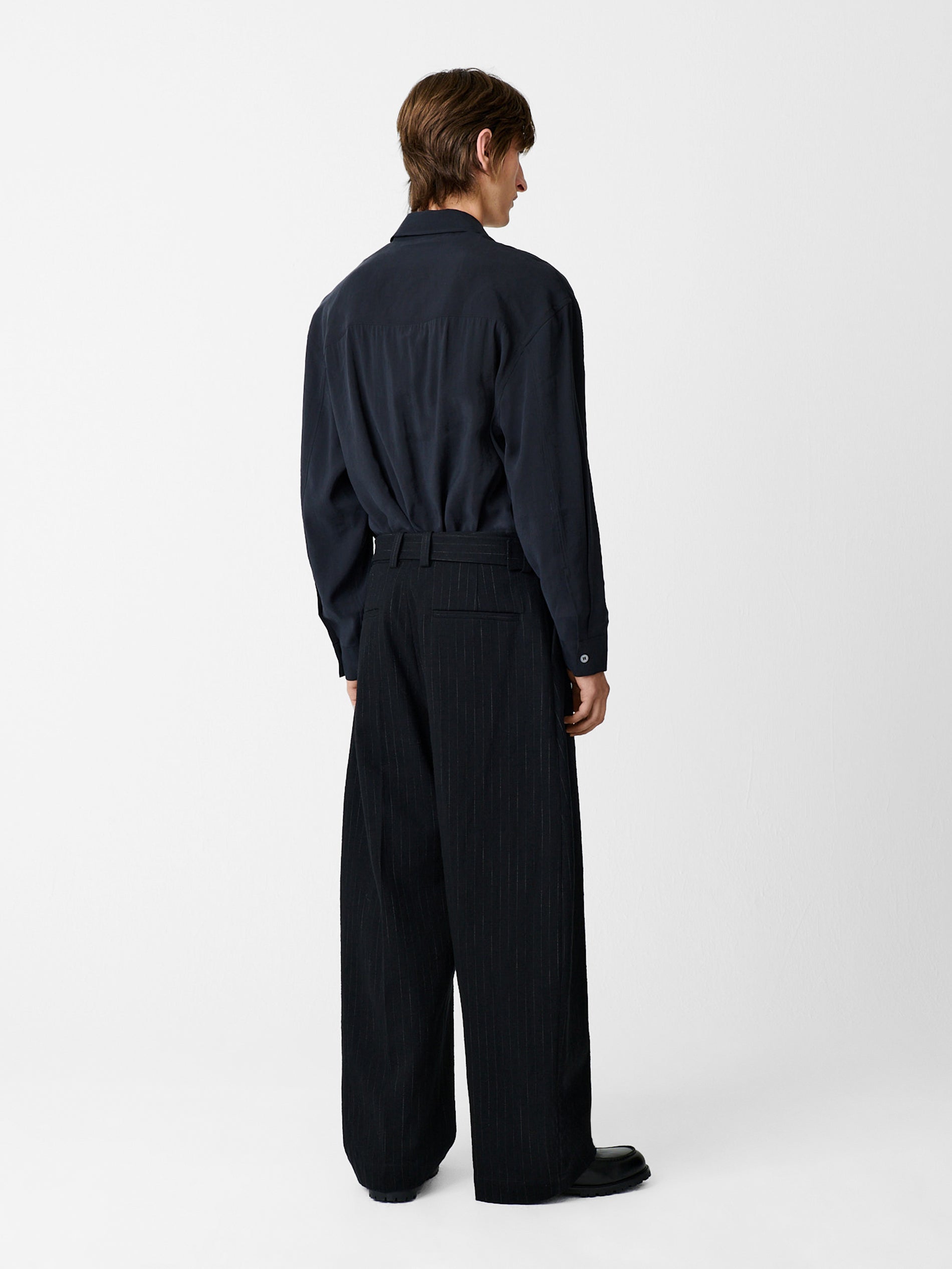 Strike Shirt in Darkest Navy - Studio Nicholson