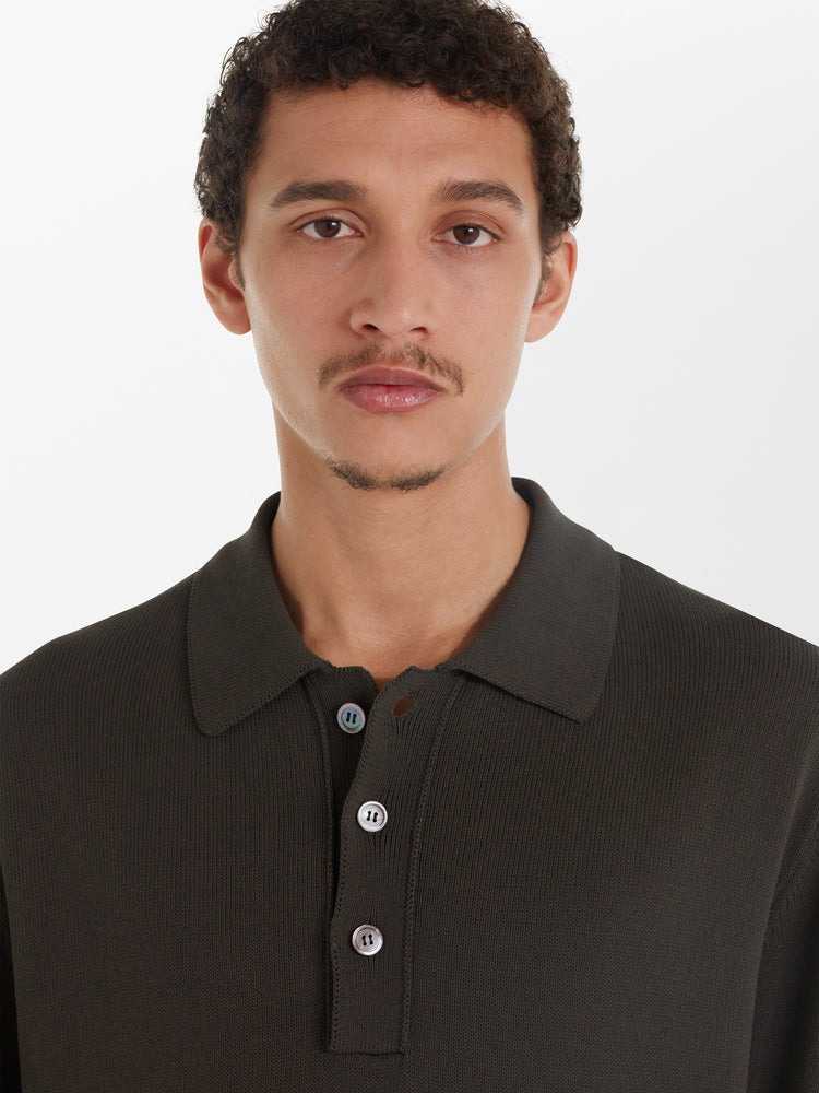 Swing Knit in Black Olive