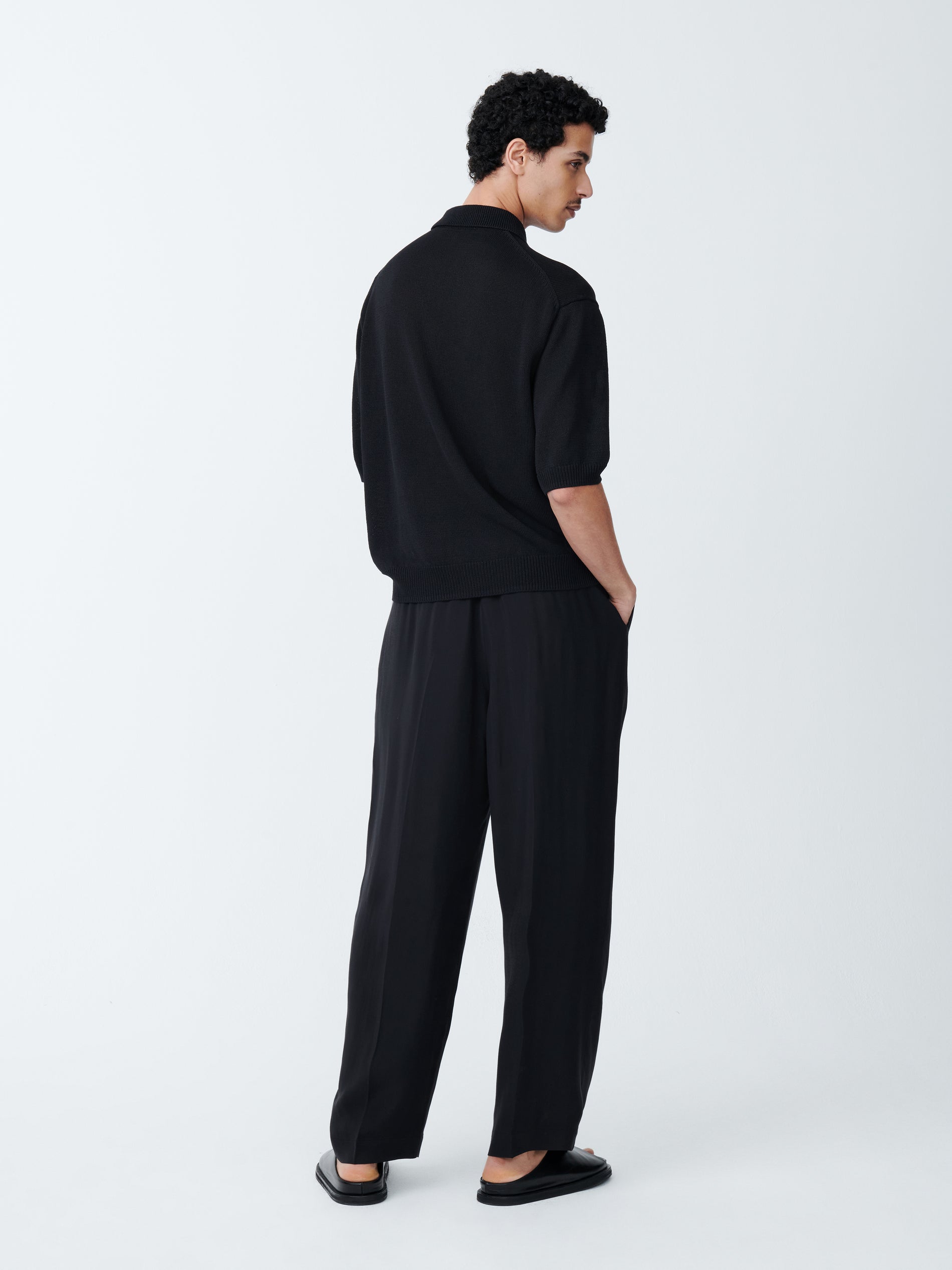 Swing Knit in Darkest Navy - Studio Nicholson