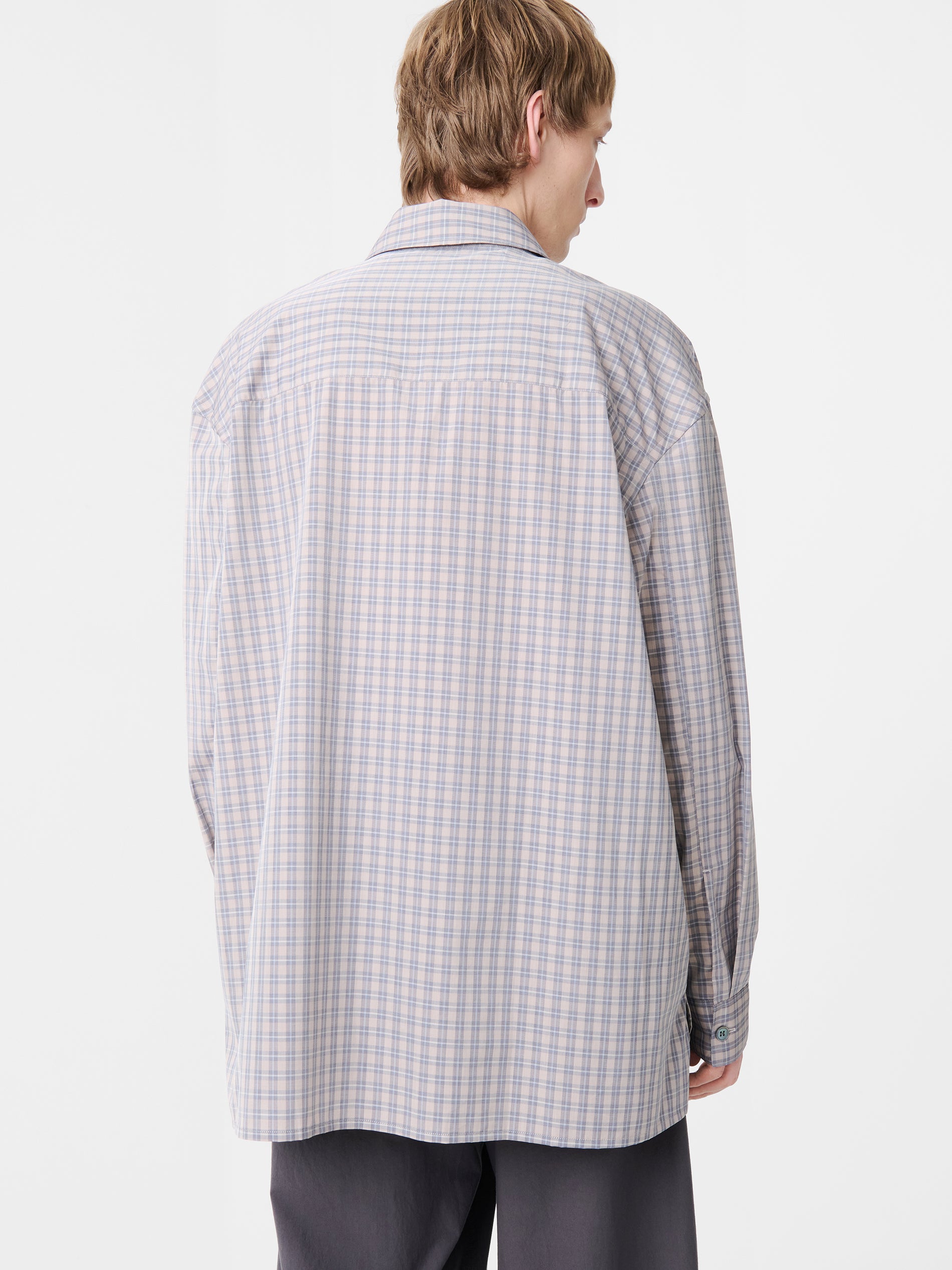 Strike Check Shirt in Multi - Studio Nicholson