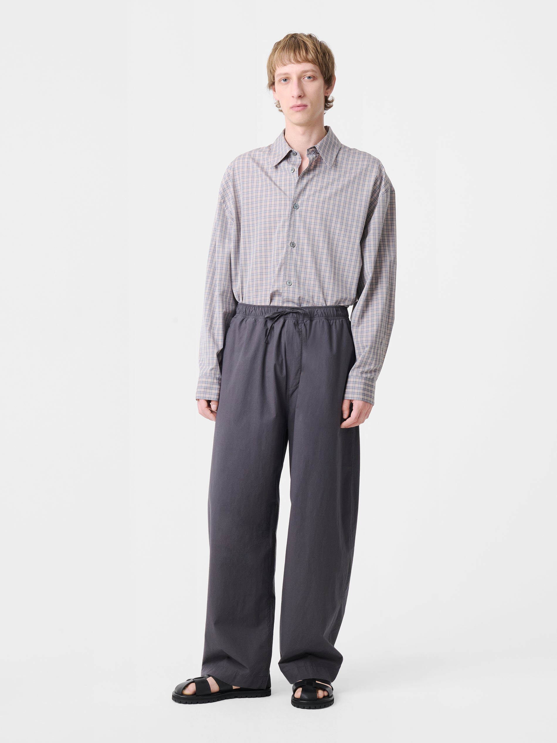 Strike Check Shirt in Multi - Studio Nicholson