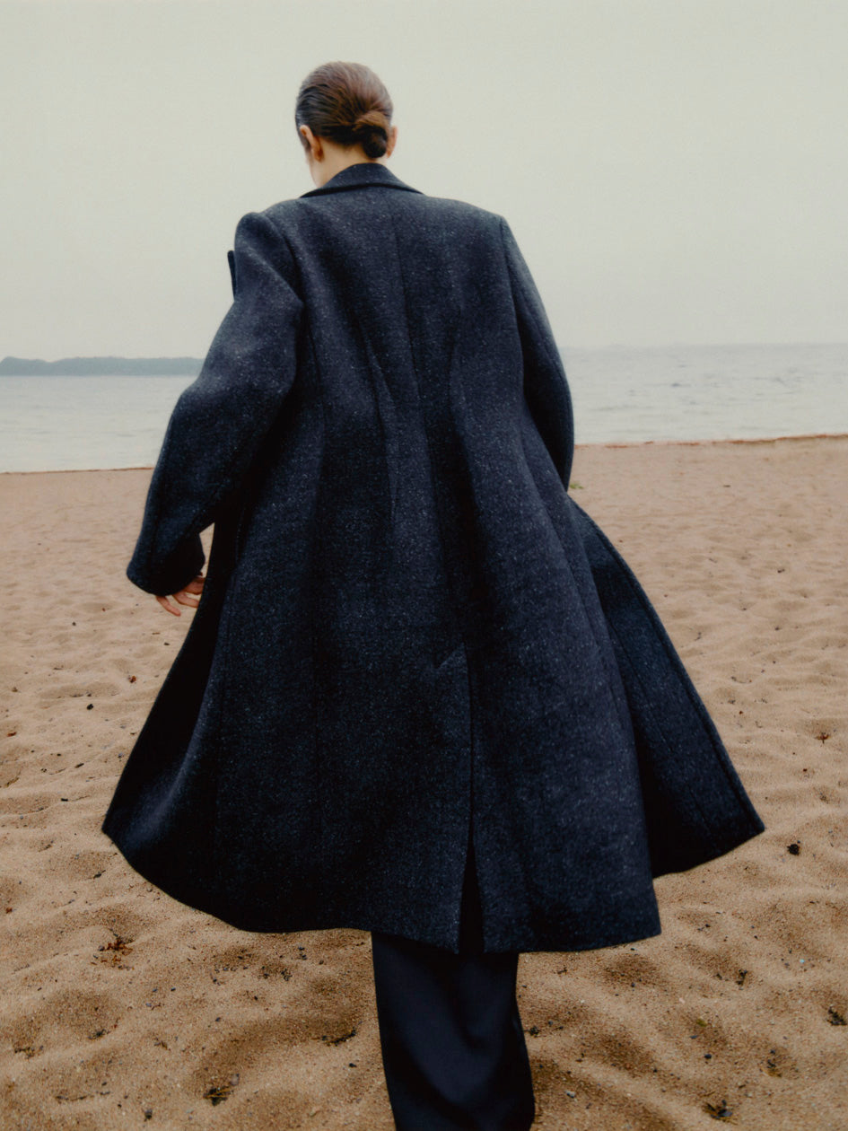 Weir Coat in Tweed Multi - Studio Nicholson