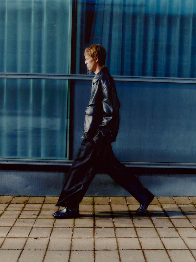 Line Pant in Black - Studio Nicholson