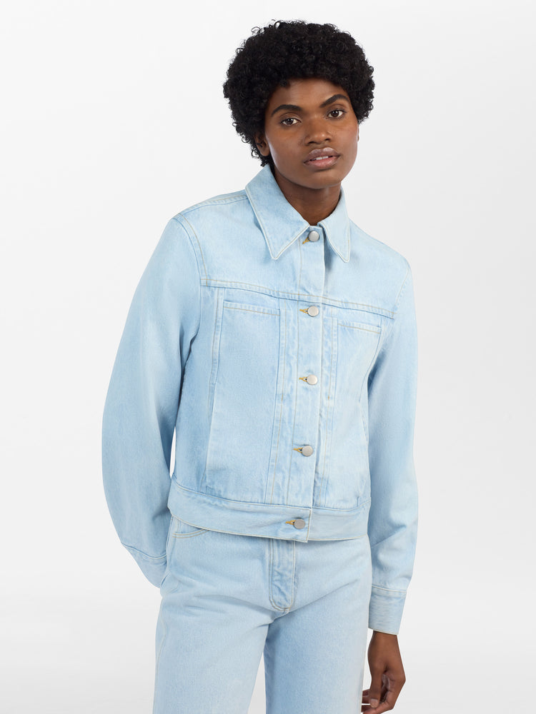 Tahoe Denim Jacket in Bleach Wash
